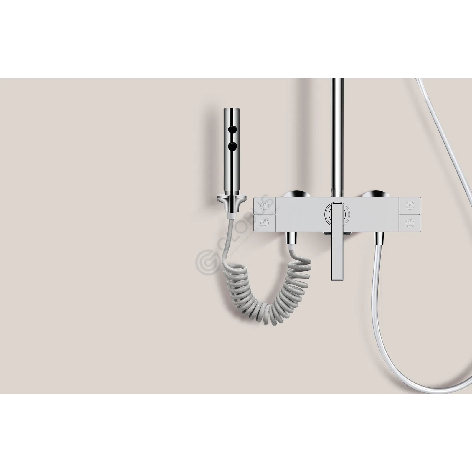 Shower mixer Solemnus