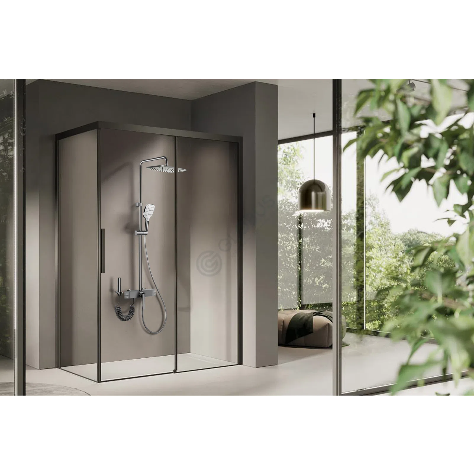 Shower mixer Solemnus