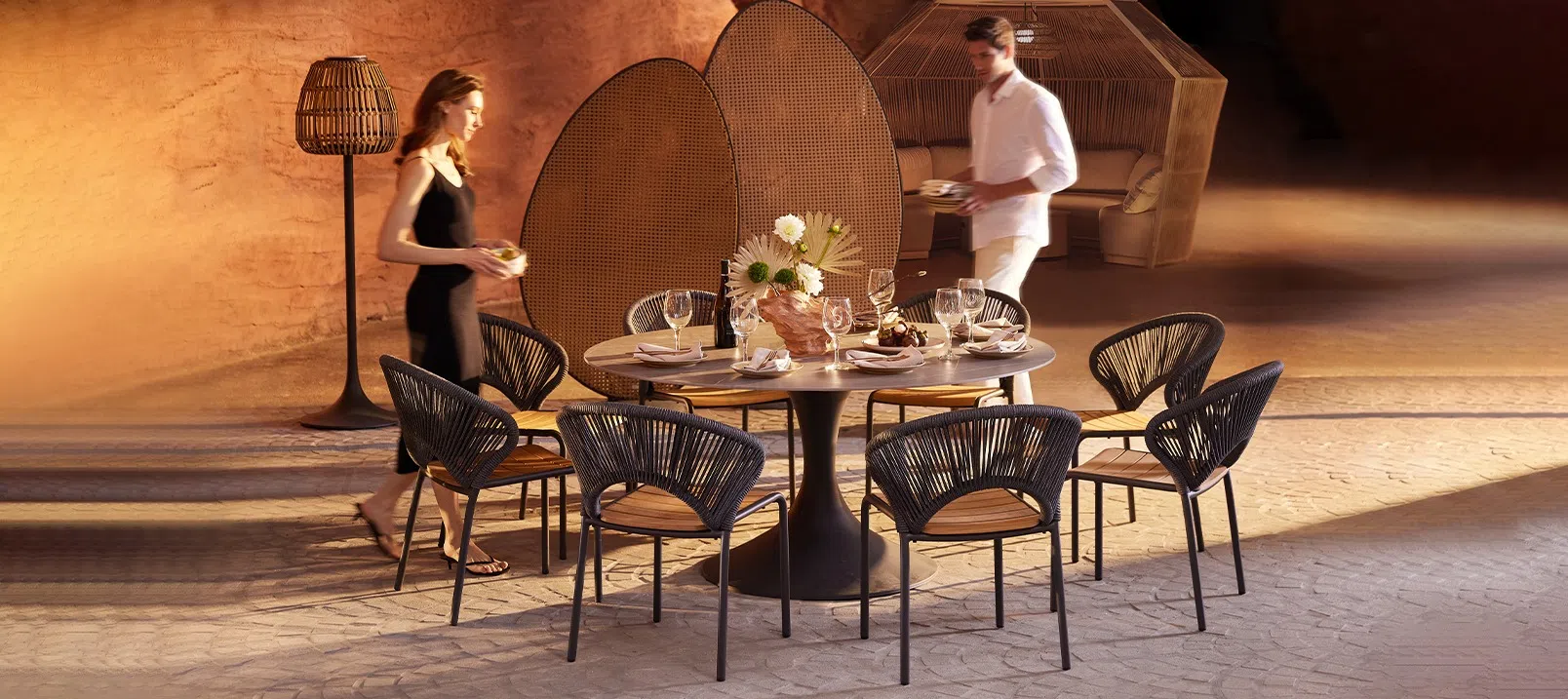 Outdoor dining table Johannes