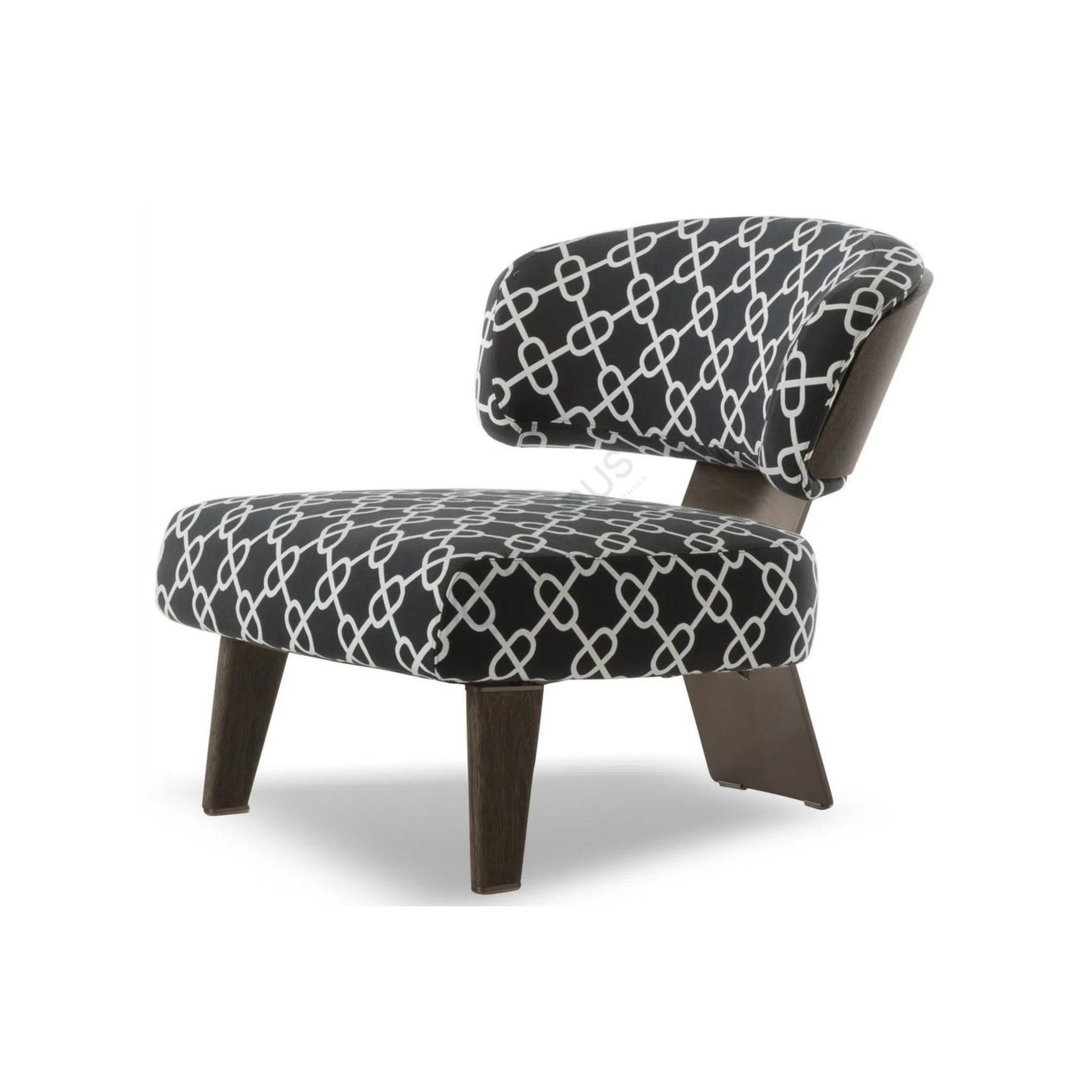 Armchair MINOTTI Reeves Wood