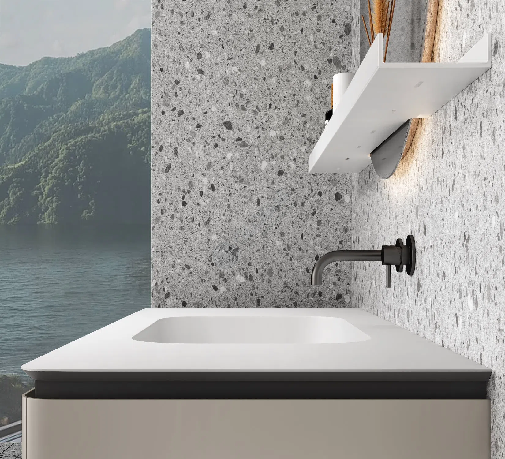 Bathroom cabinet Yadhira