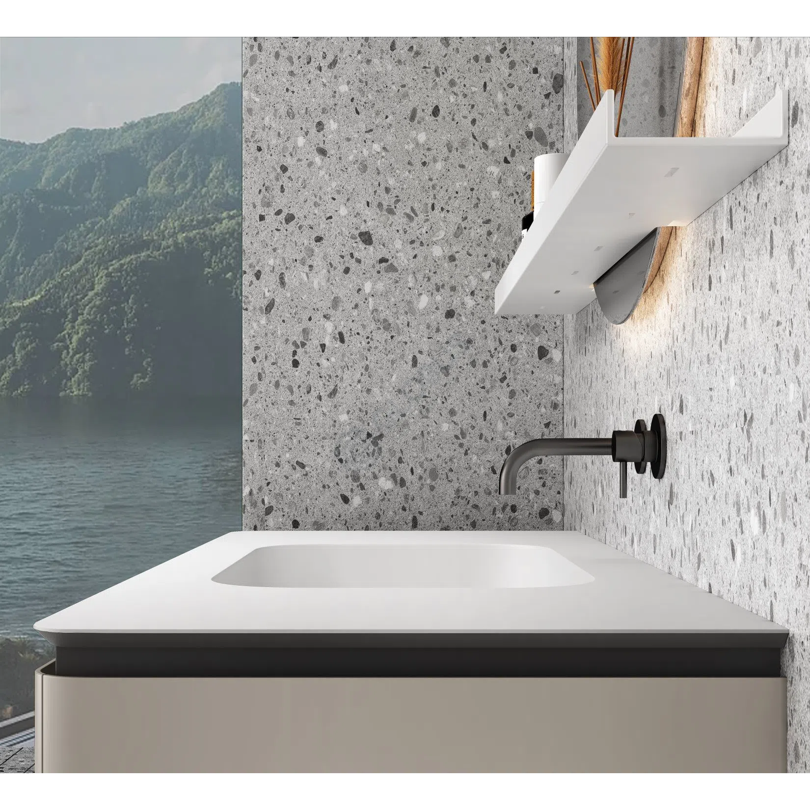 Bathroom cabinet Yadhira