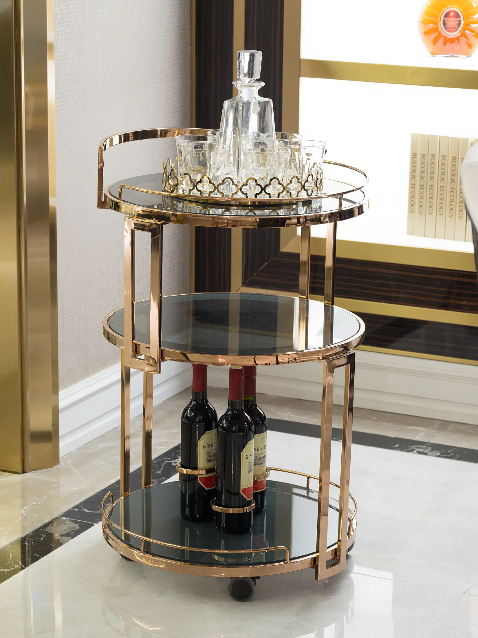 Serving table Veridiane