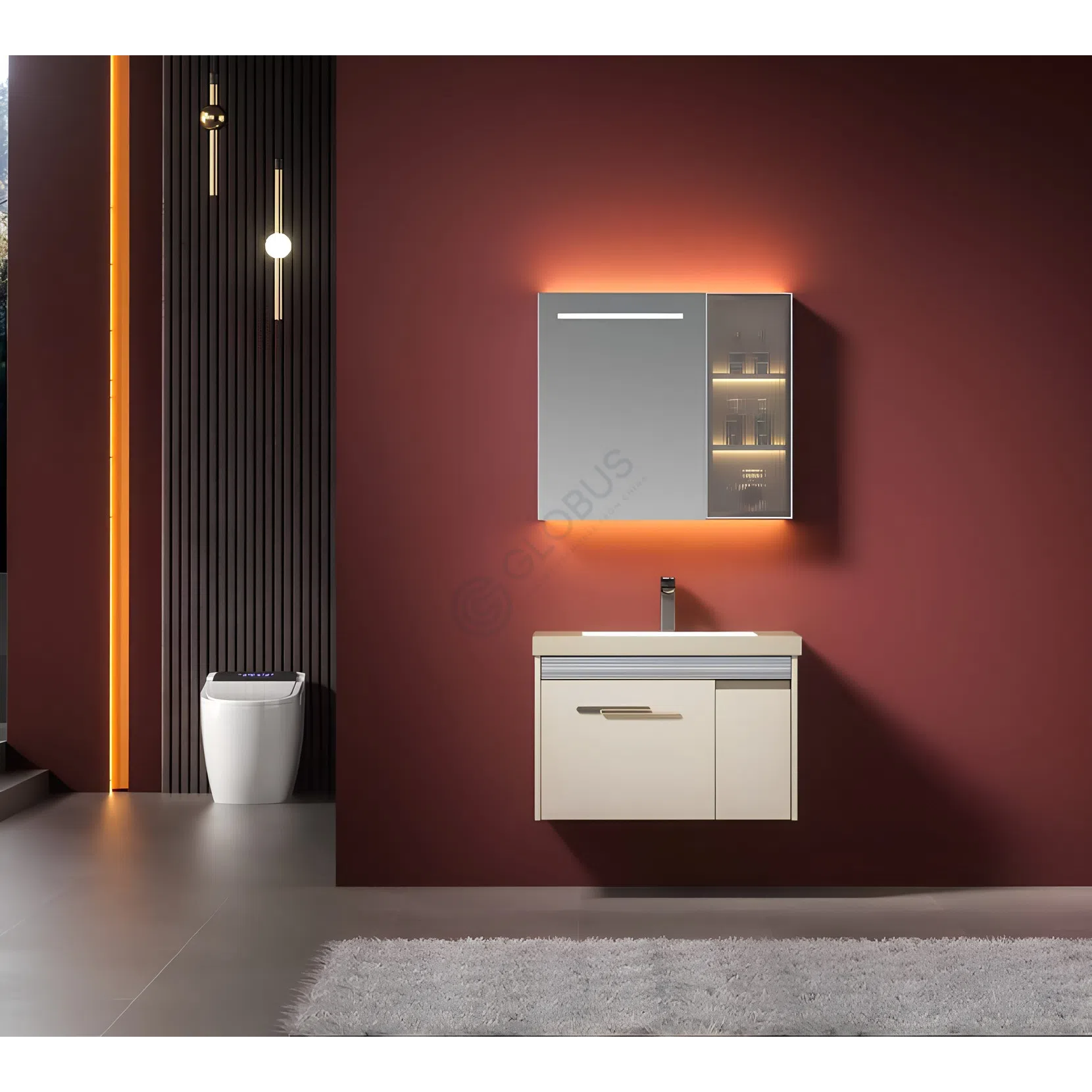 Bathroom cabinet Umbelto