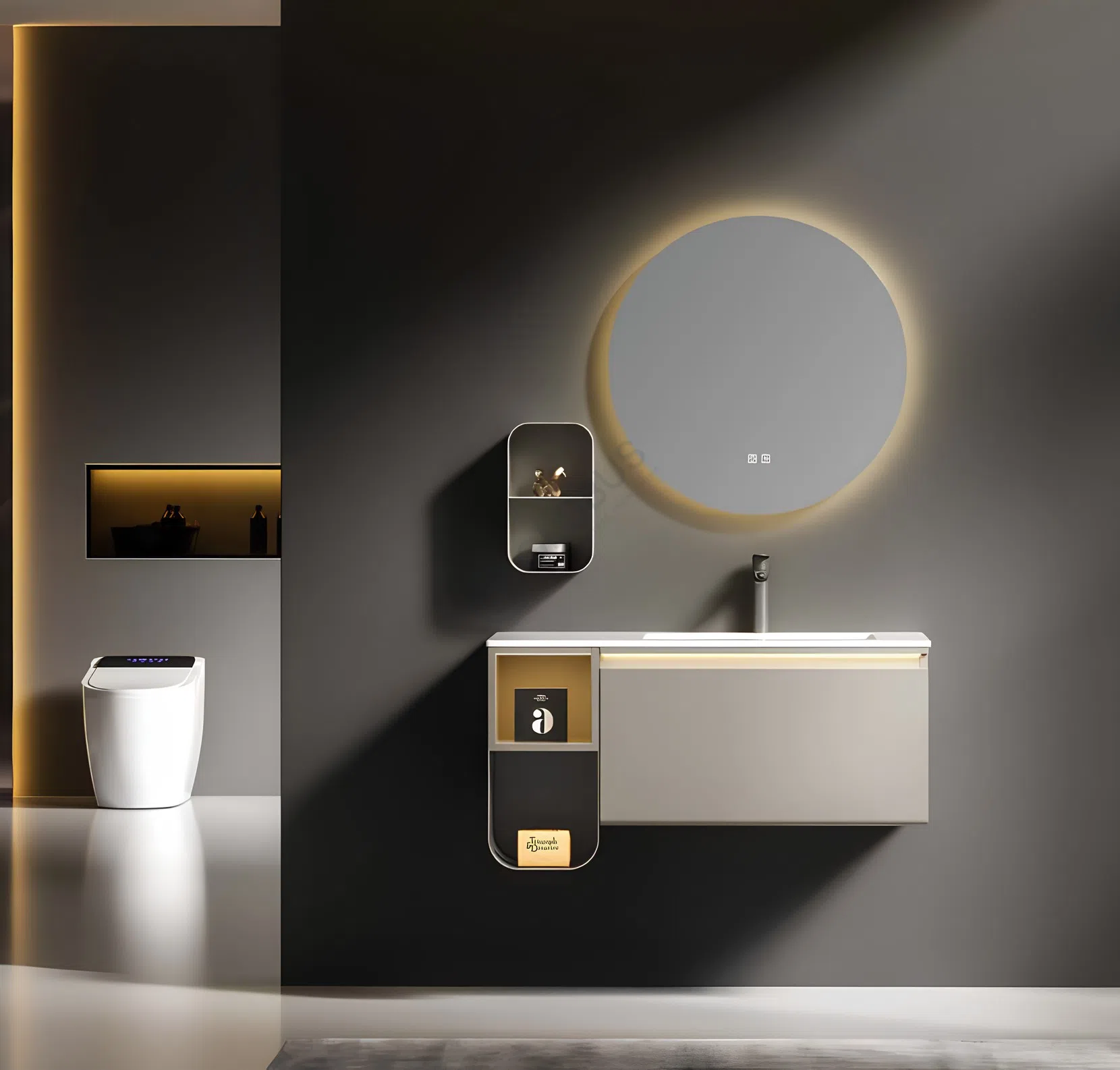 Bathroom shelf Smussare