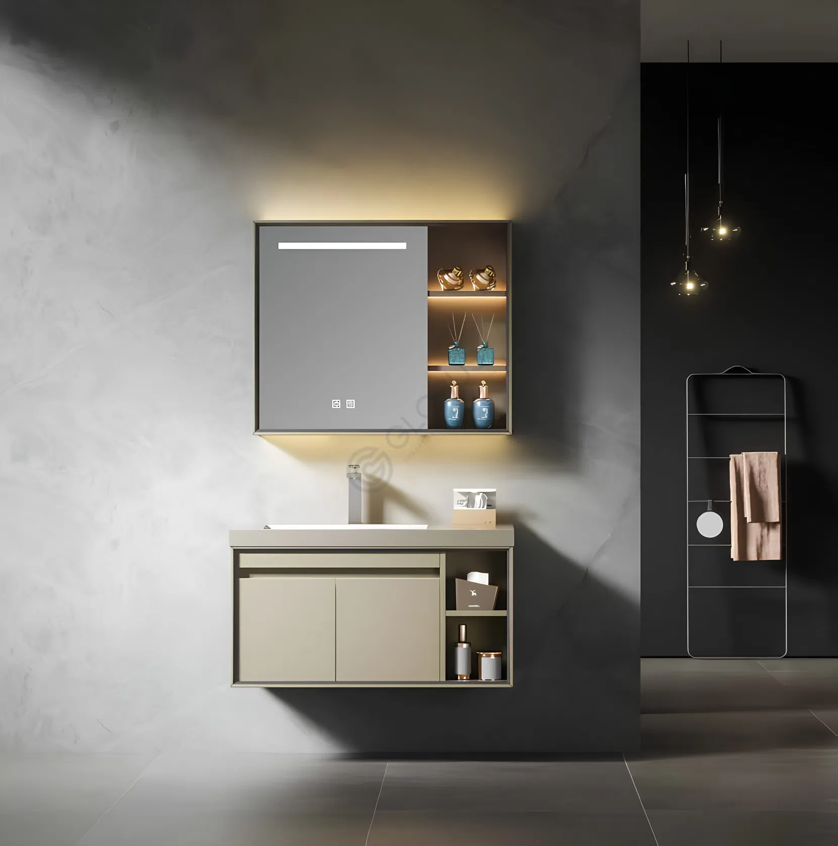 Bathroom cabinet Egidio