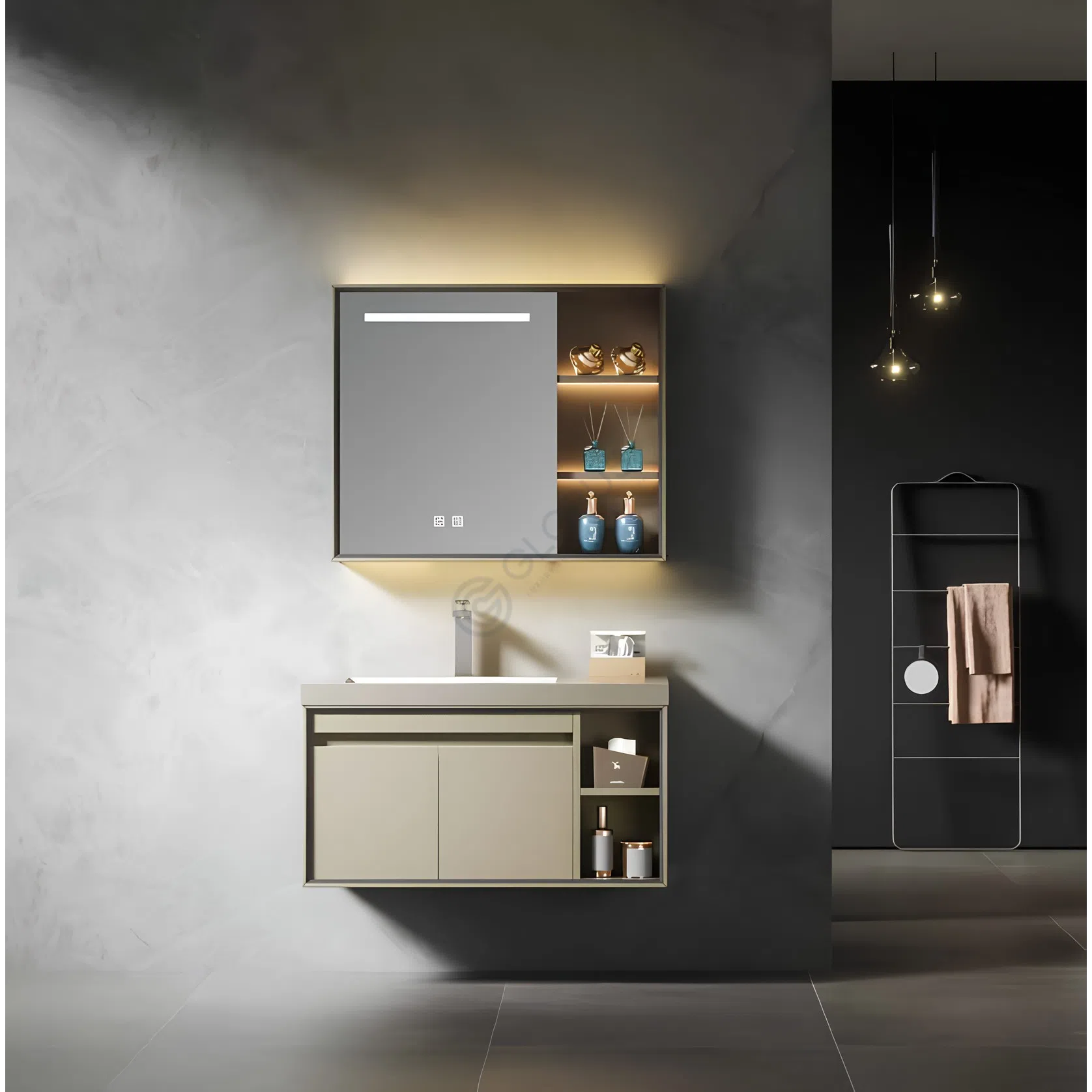 Bathroom cabinet Egidio