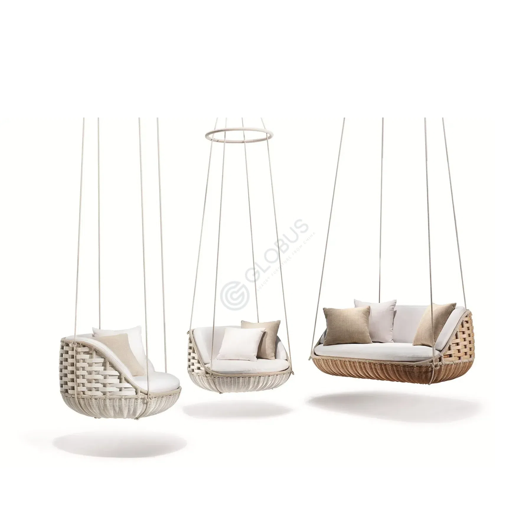 Уличный диван-качель DEDON Swingrest
