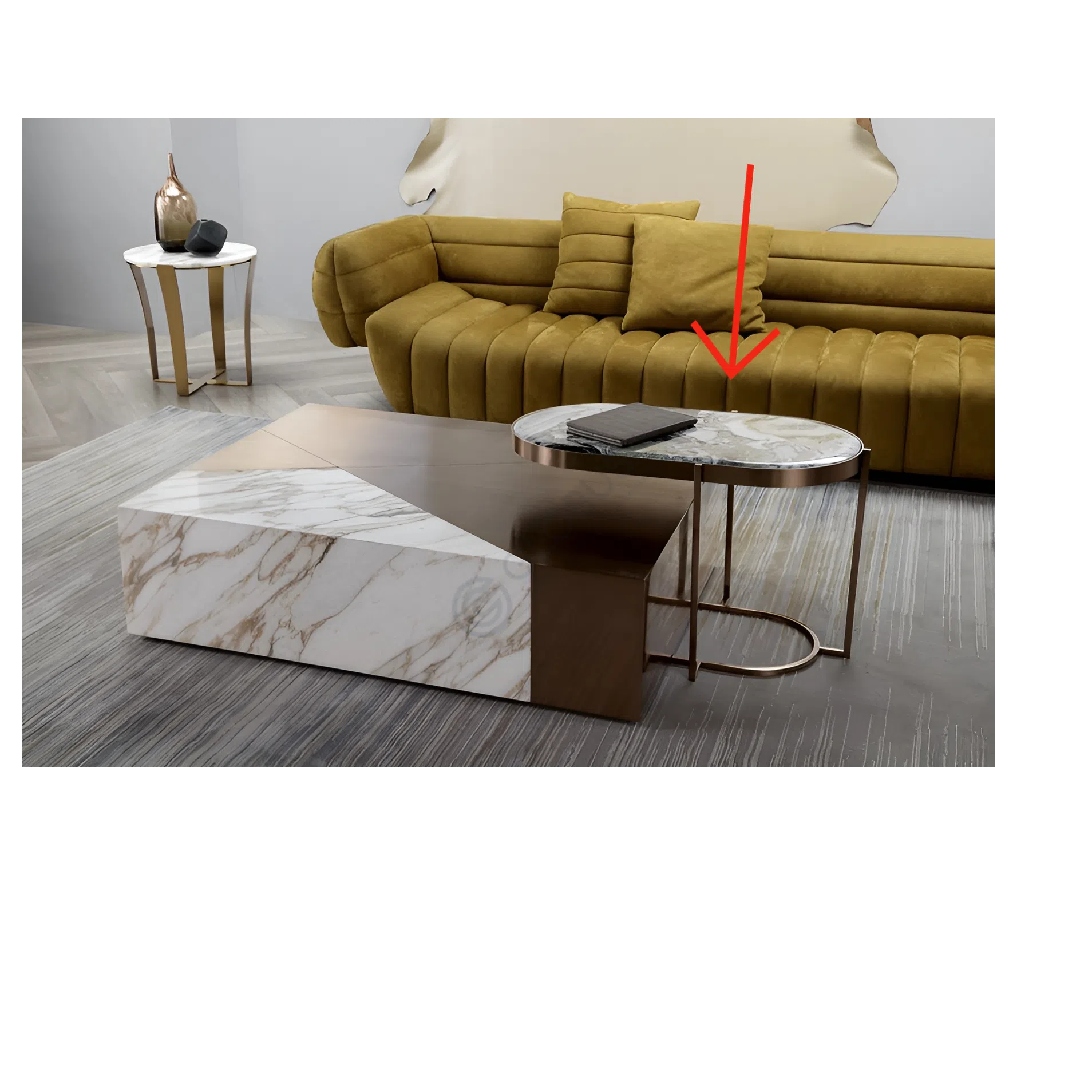 Corner table Notio