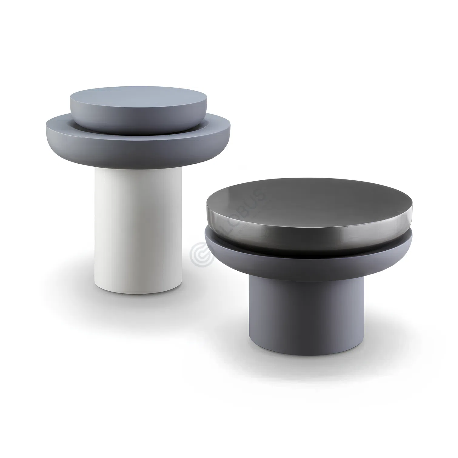 Side table ALAIN GILLES Stacked