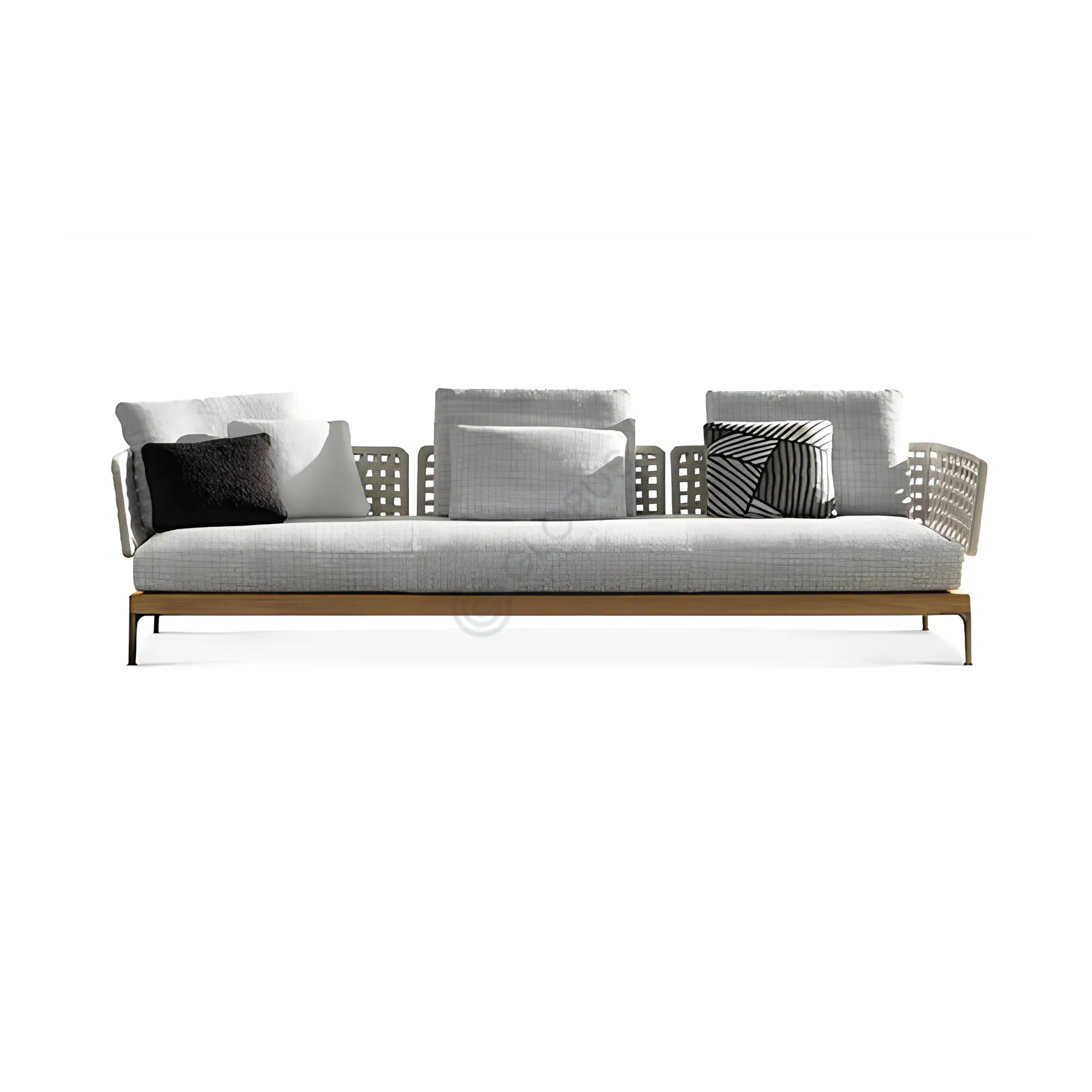 Outdoor sofa MINOTTI Patio Teak