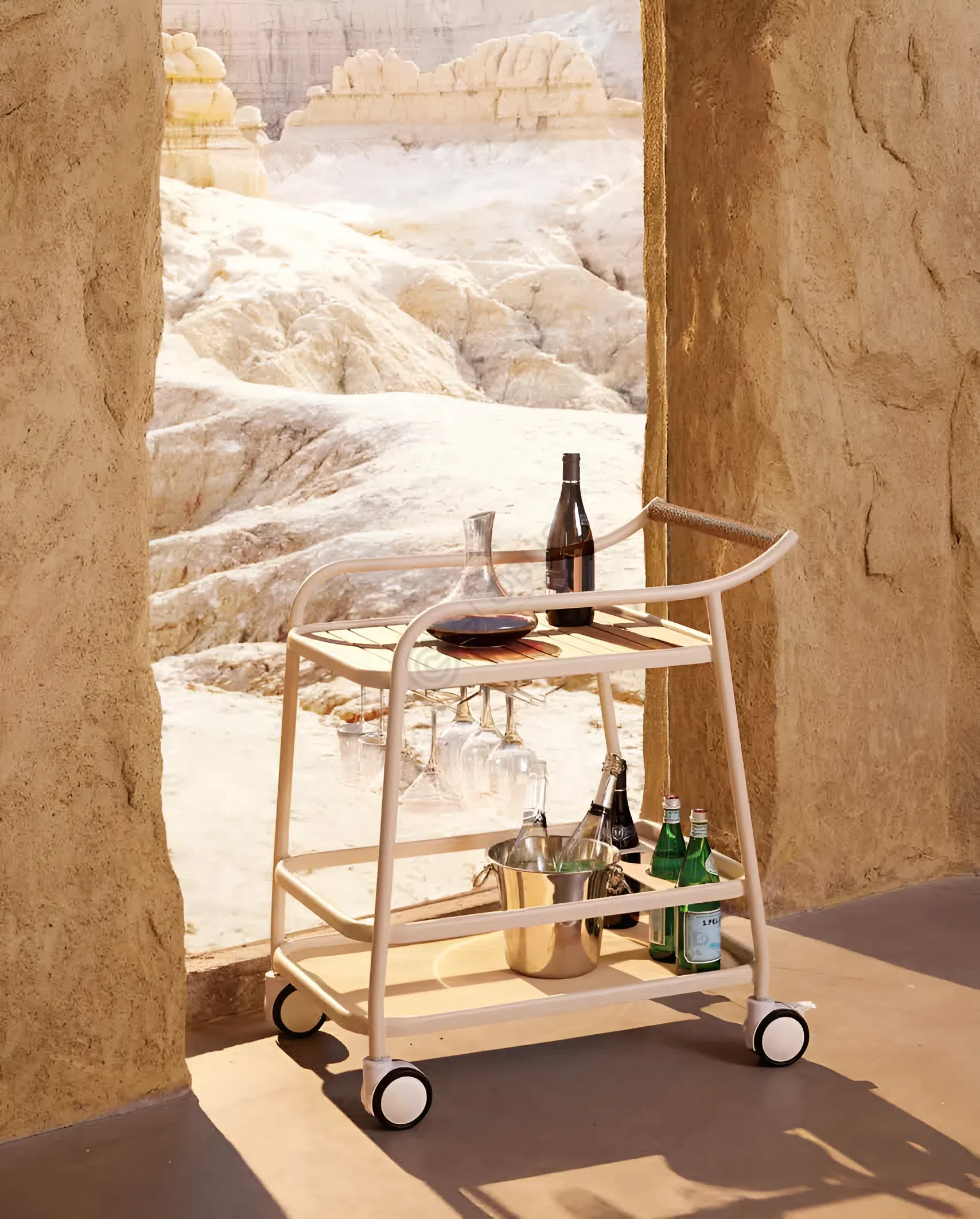 Outdoor serving table Fielden