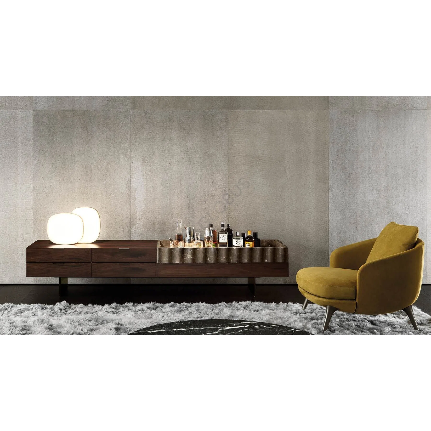 Armchair MINOTTI Raphael