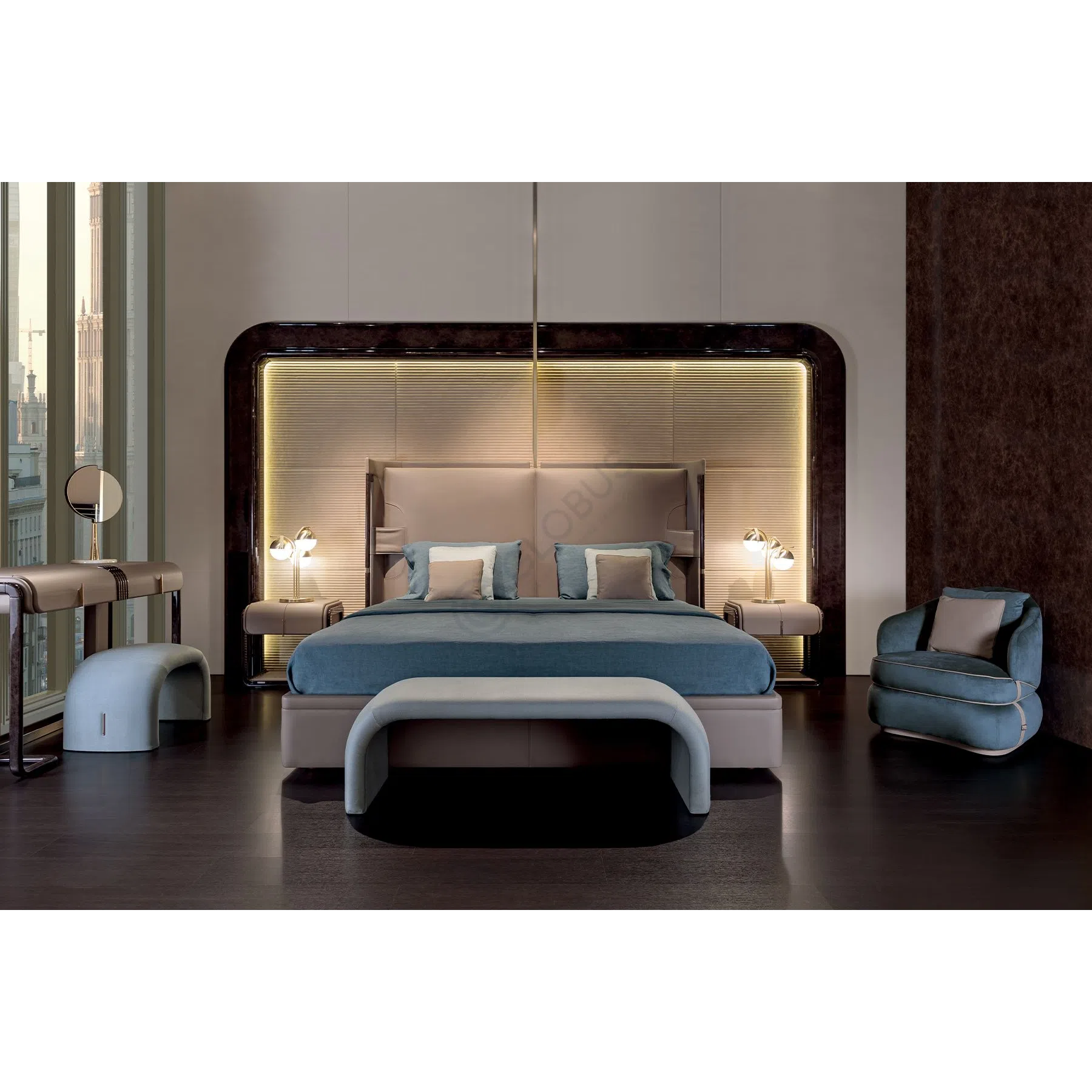 Bed TURRI Eclipse