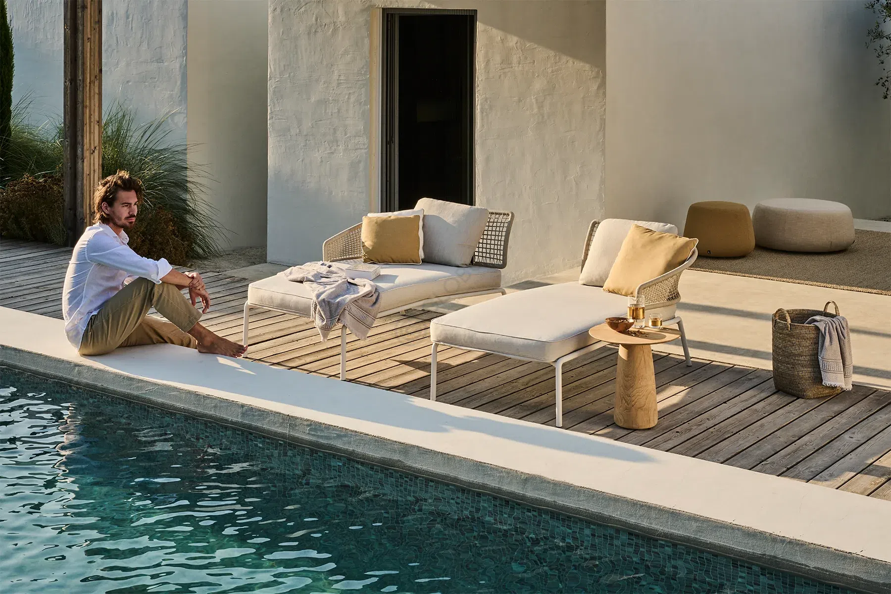 Sun Lounger TRIBU Contour