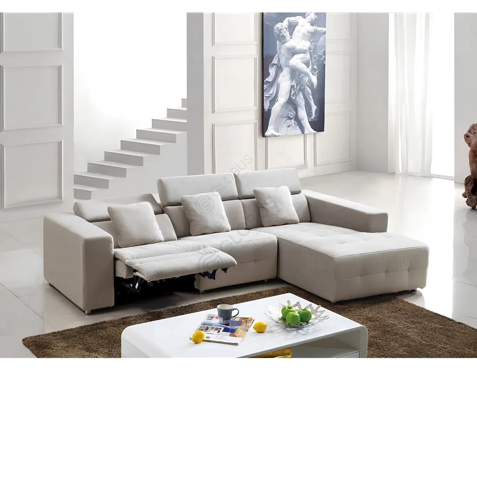 Reclining sofa Lineola
