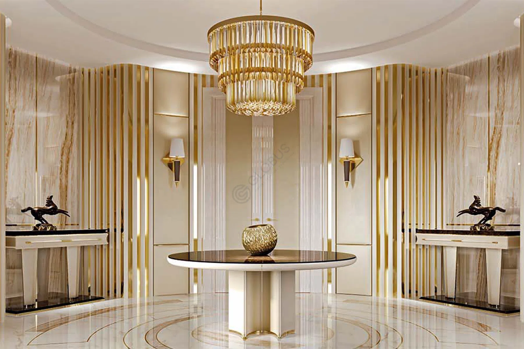 Dining table TURRI Noir