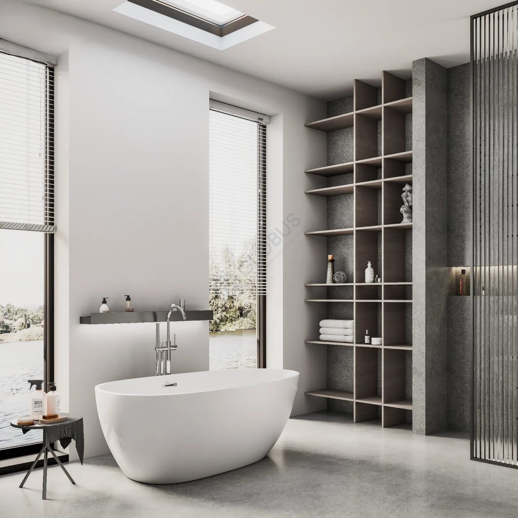 Bathtub LUSSO Egg Shell