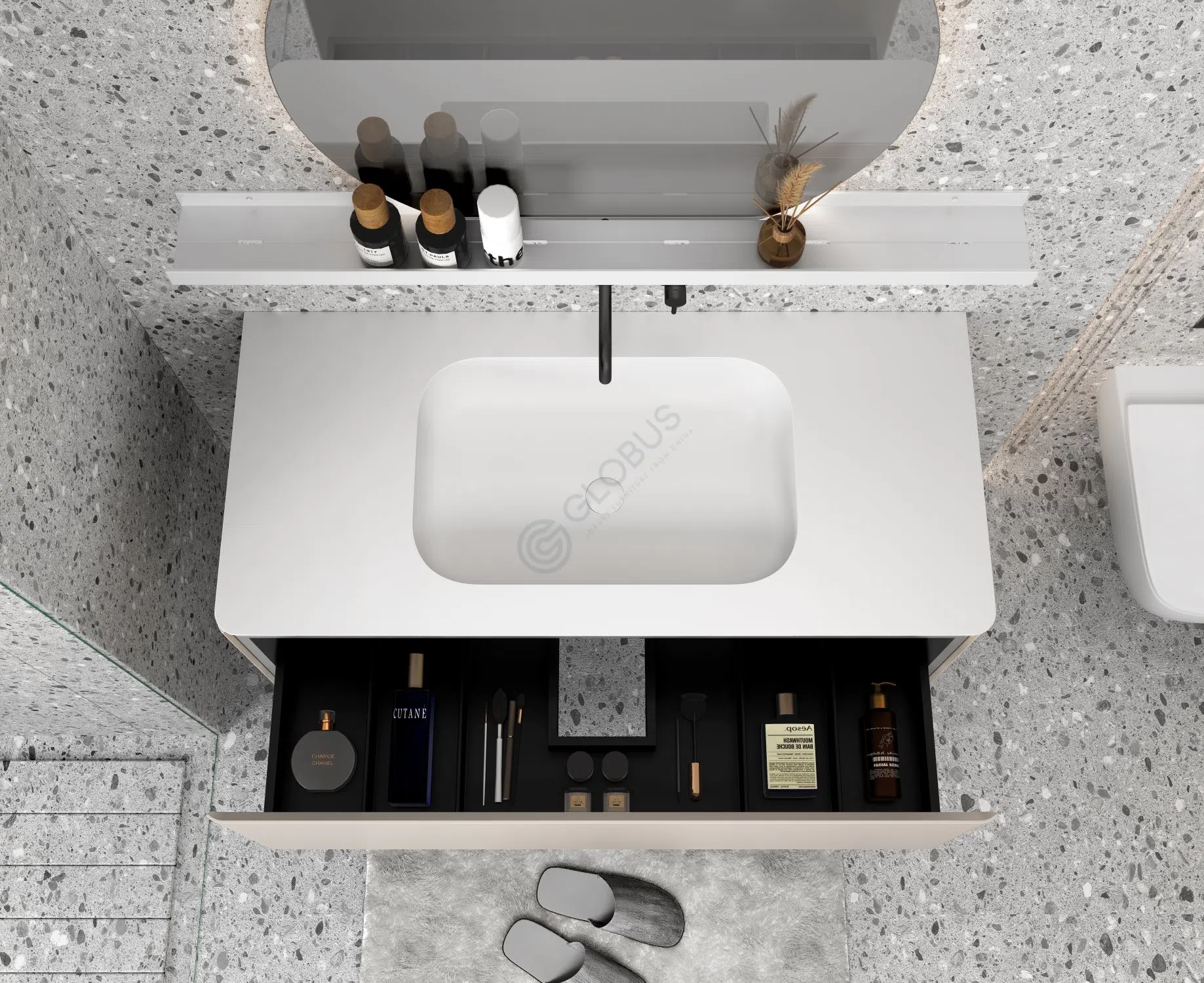 Bathroom cabinet Yadhira