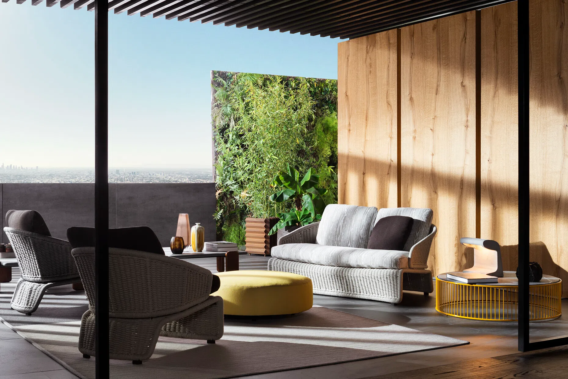 Outdoor sofa MINOTTI Halley