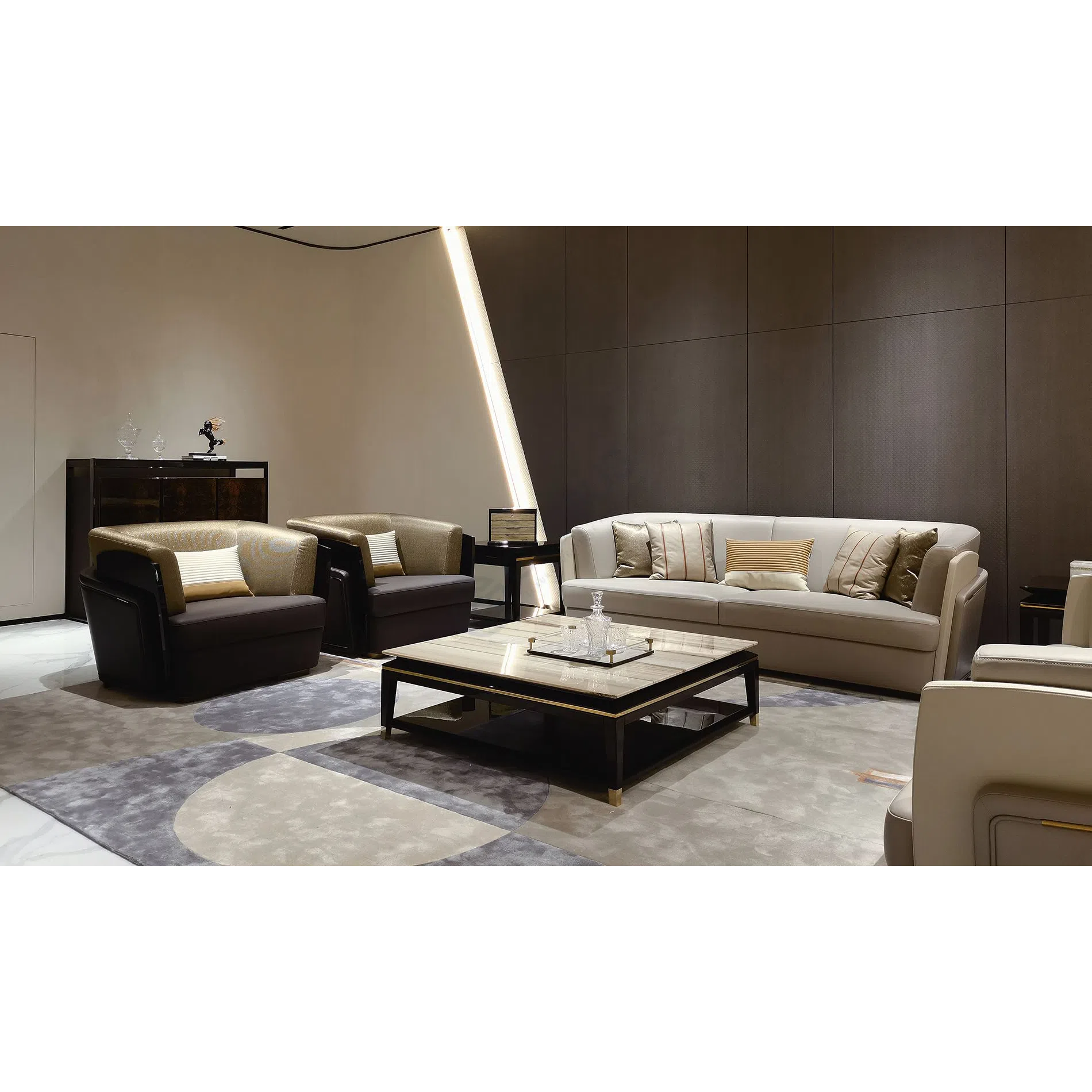 Armchair TURRI Blanche