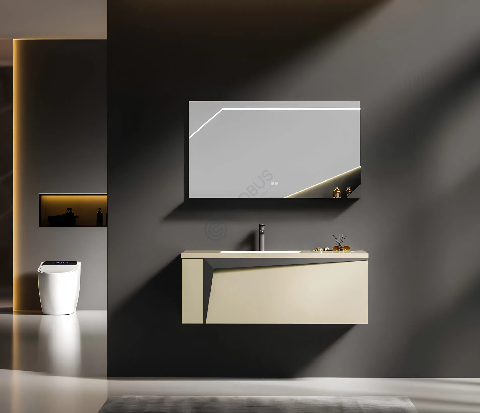 Bathroom cabinet Okeh