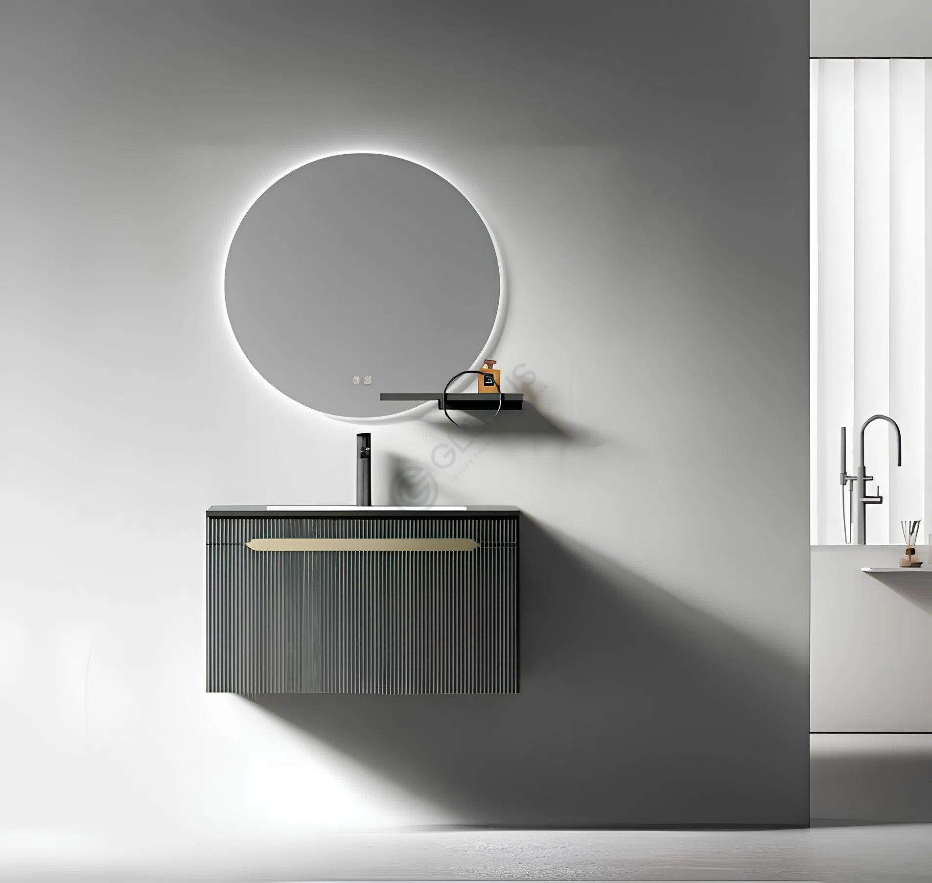 Bathroom cabinet Heliopaths