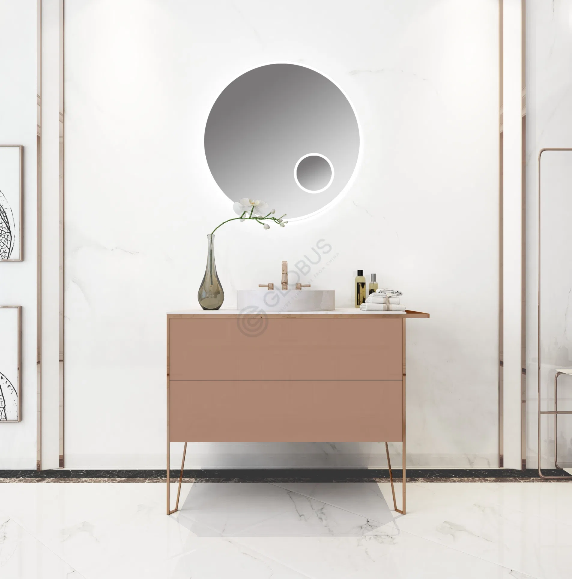 Bathroom cabinet Quartela