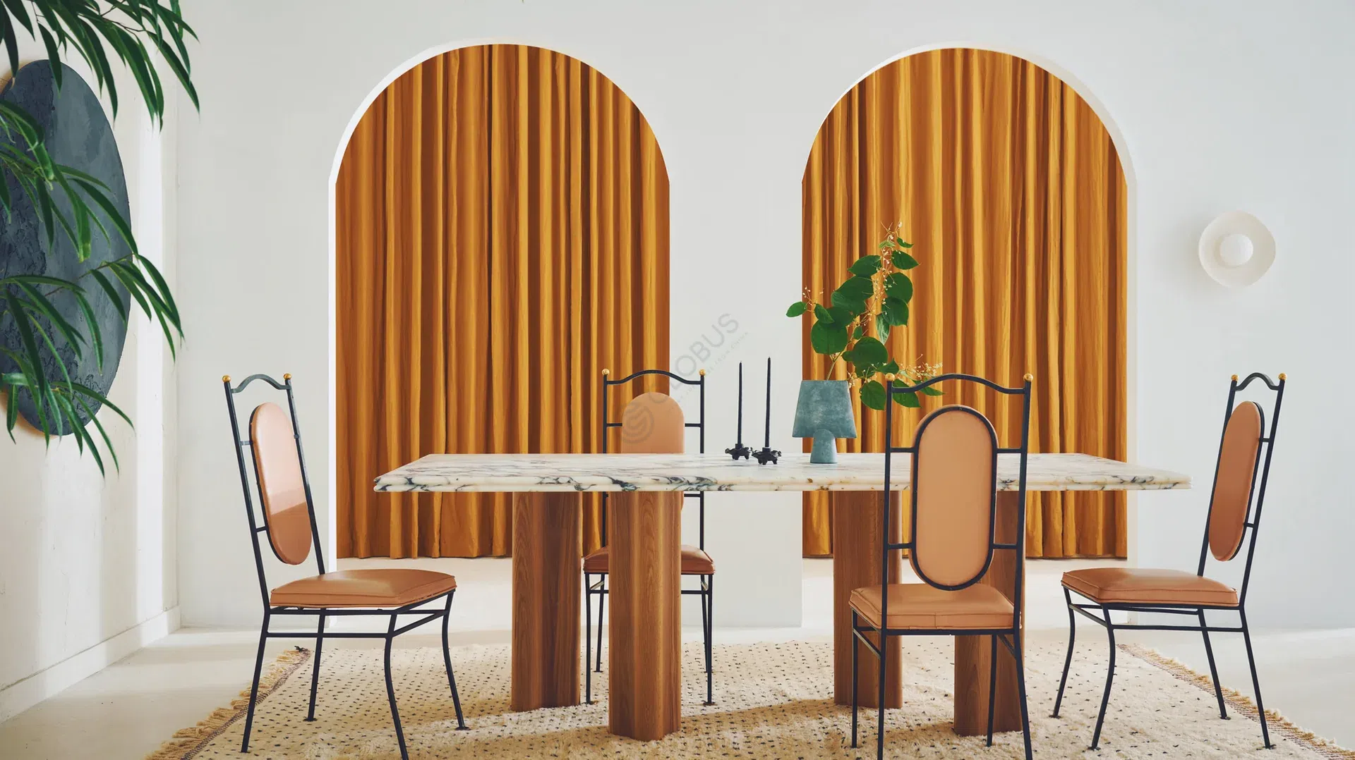 Dining table SARAH SHERMAN SAMUEL Ledge