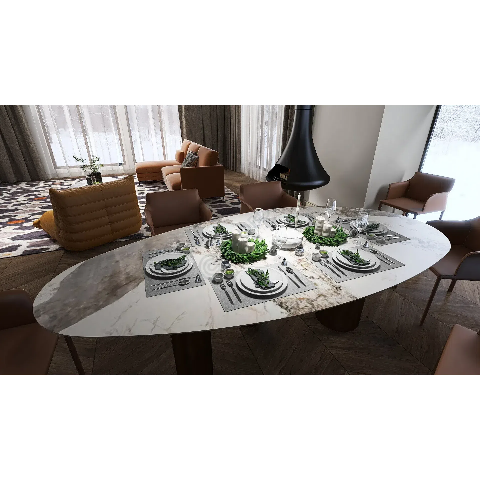 Обеденный стол BAXTER Lagos