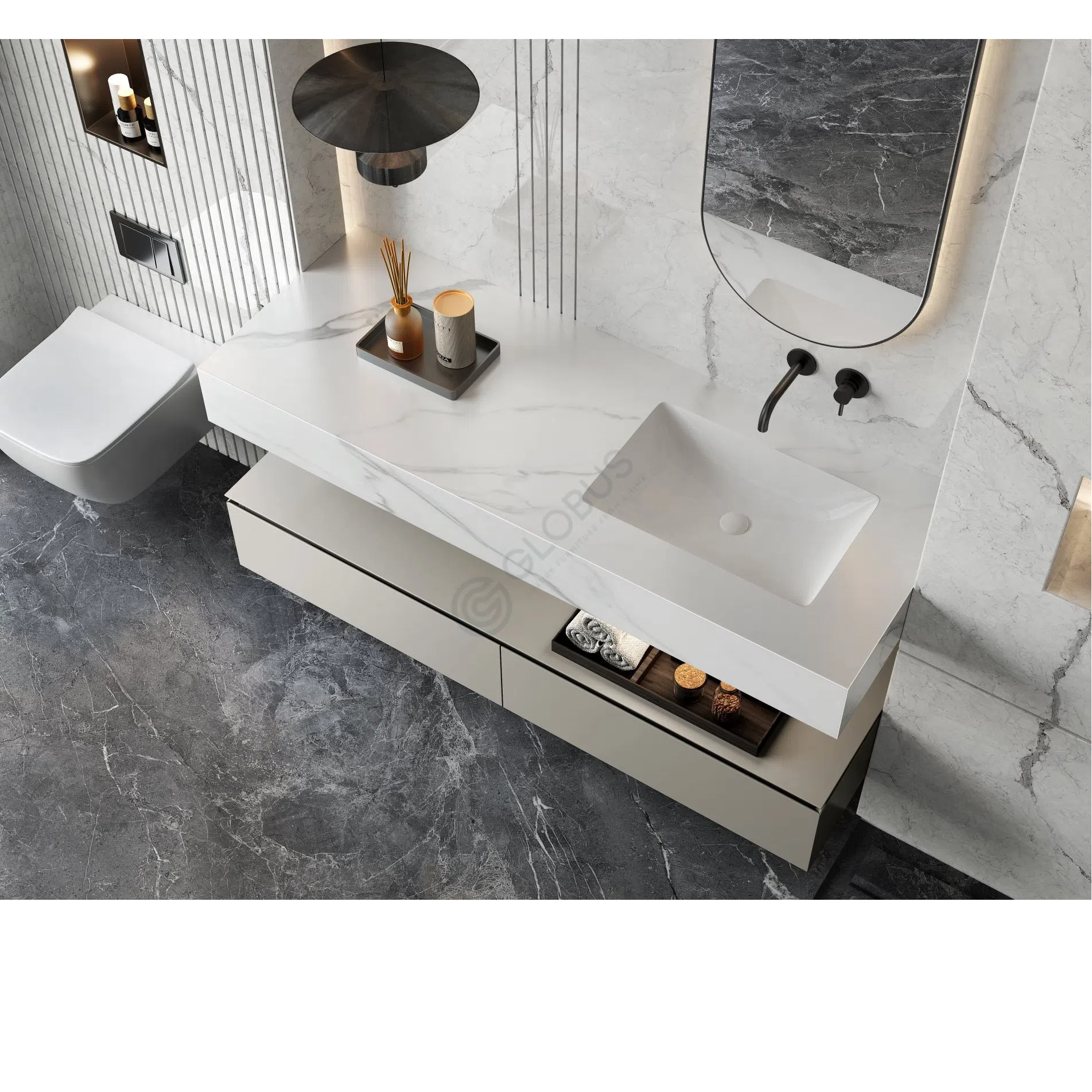 Bathroom cabinet Mabrouka