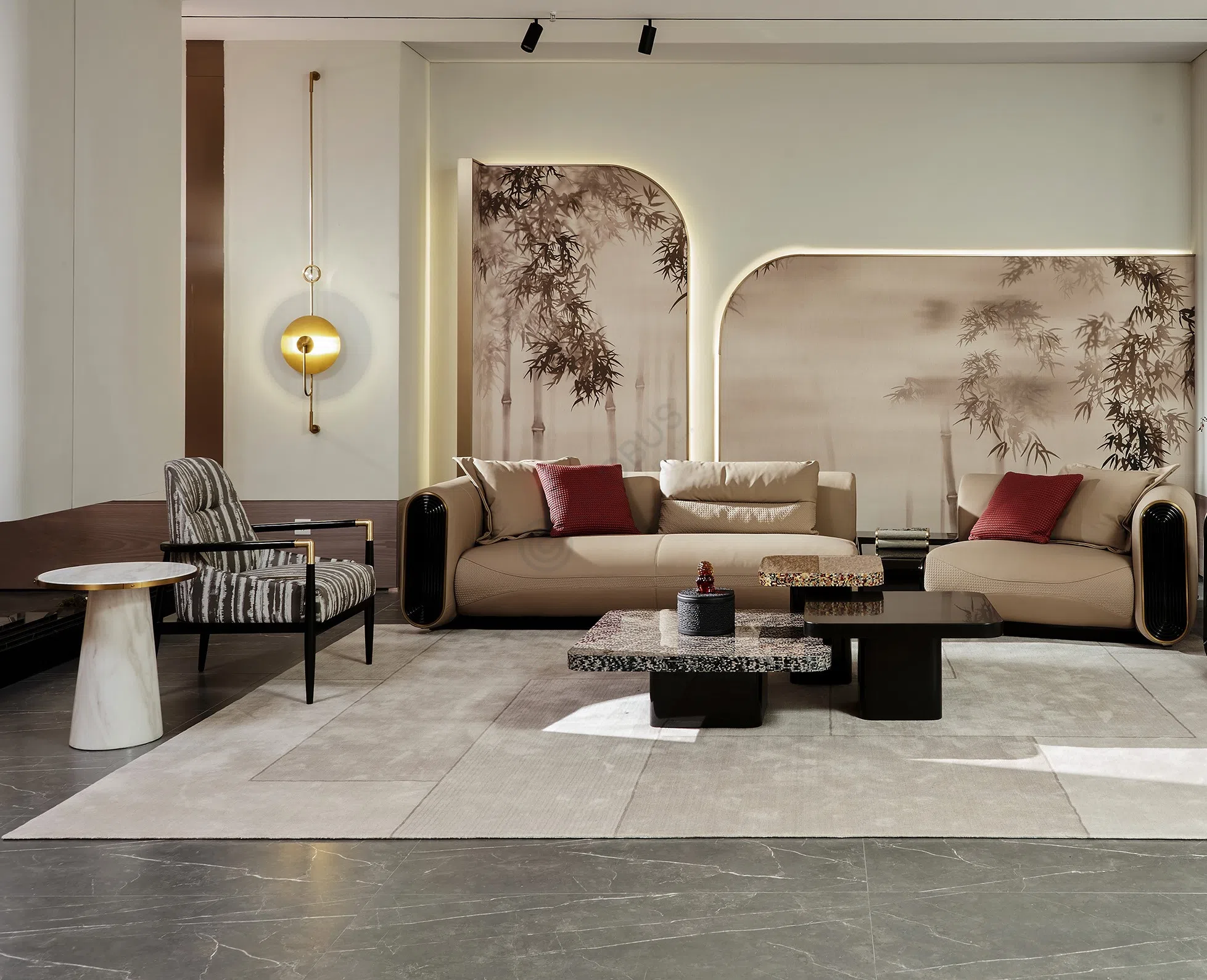 Side table Quadrumane