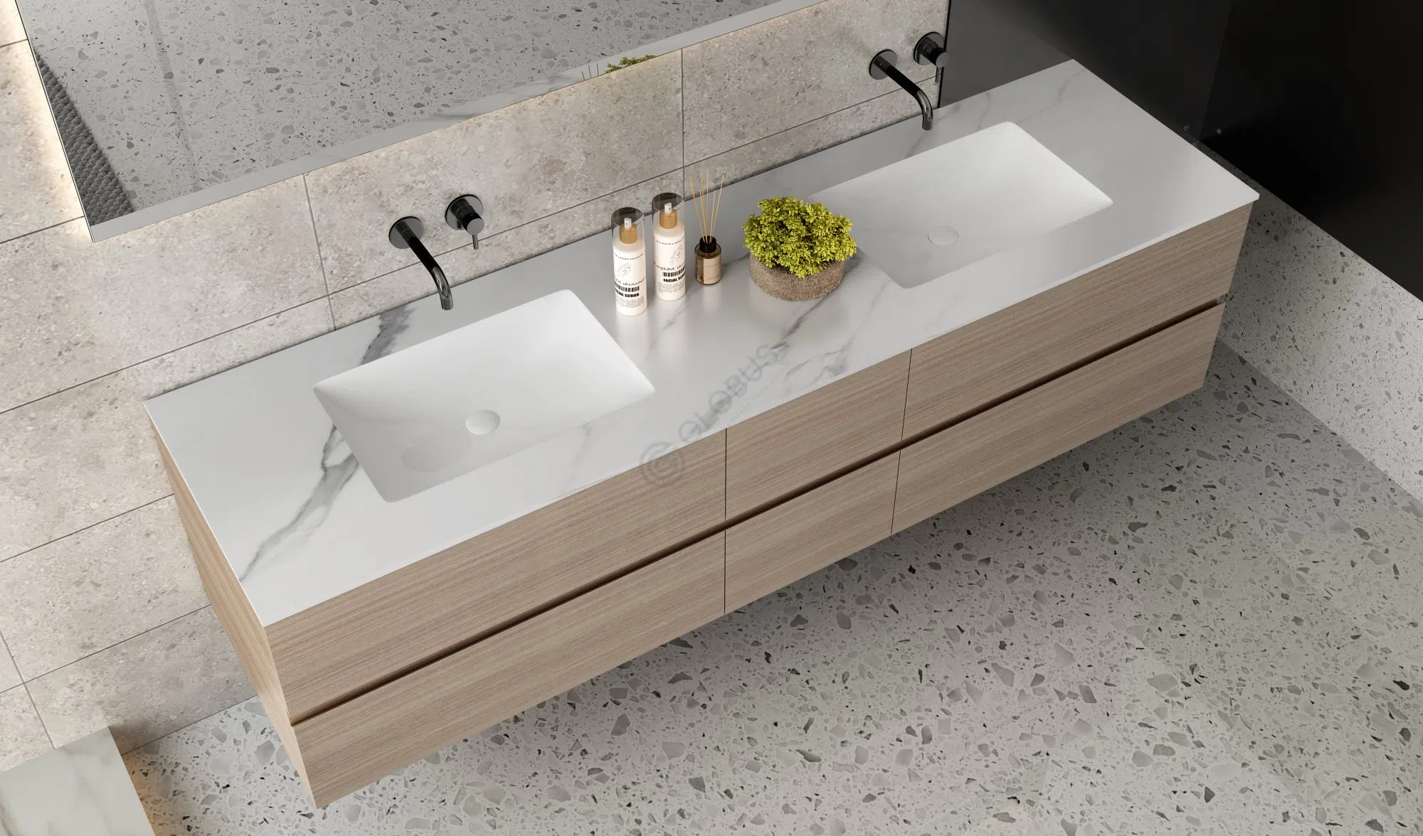 Bathroom cabinet Uneva