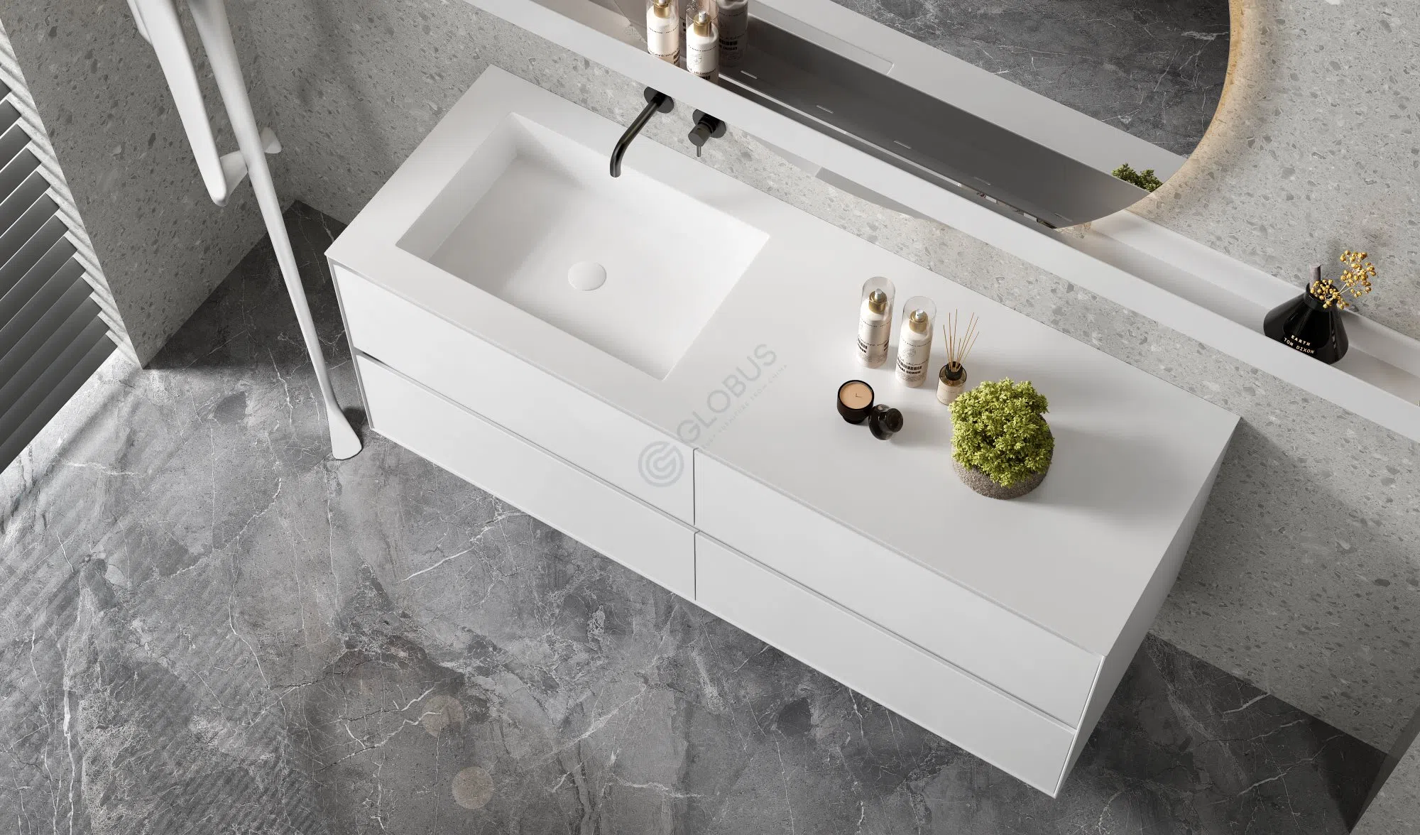 Bathroom cabinet Rinomato