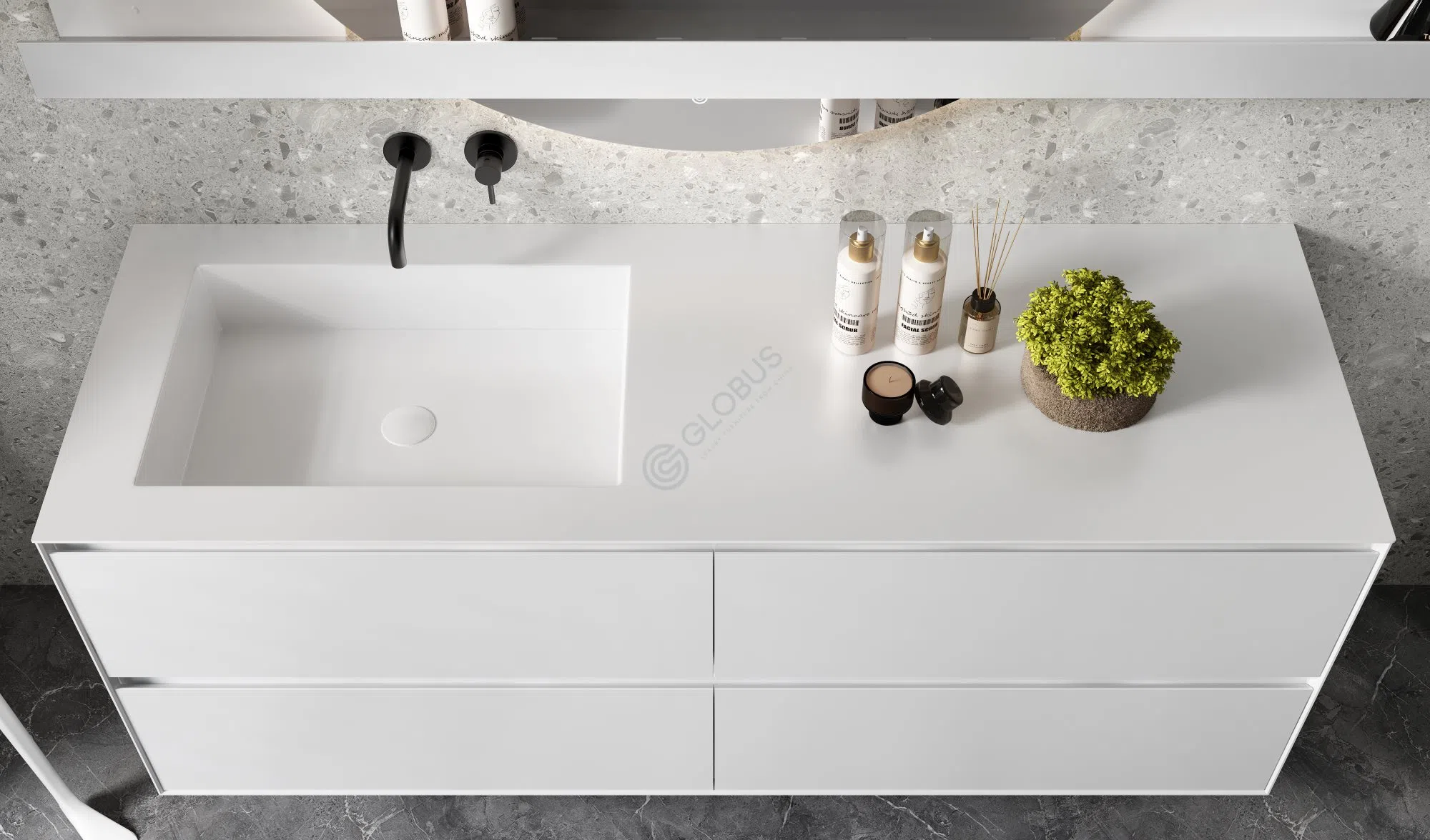 Bathroom cabinet Rinomato