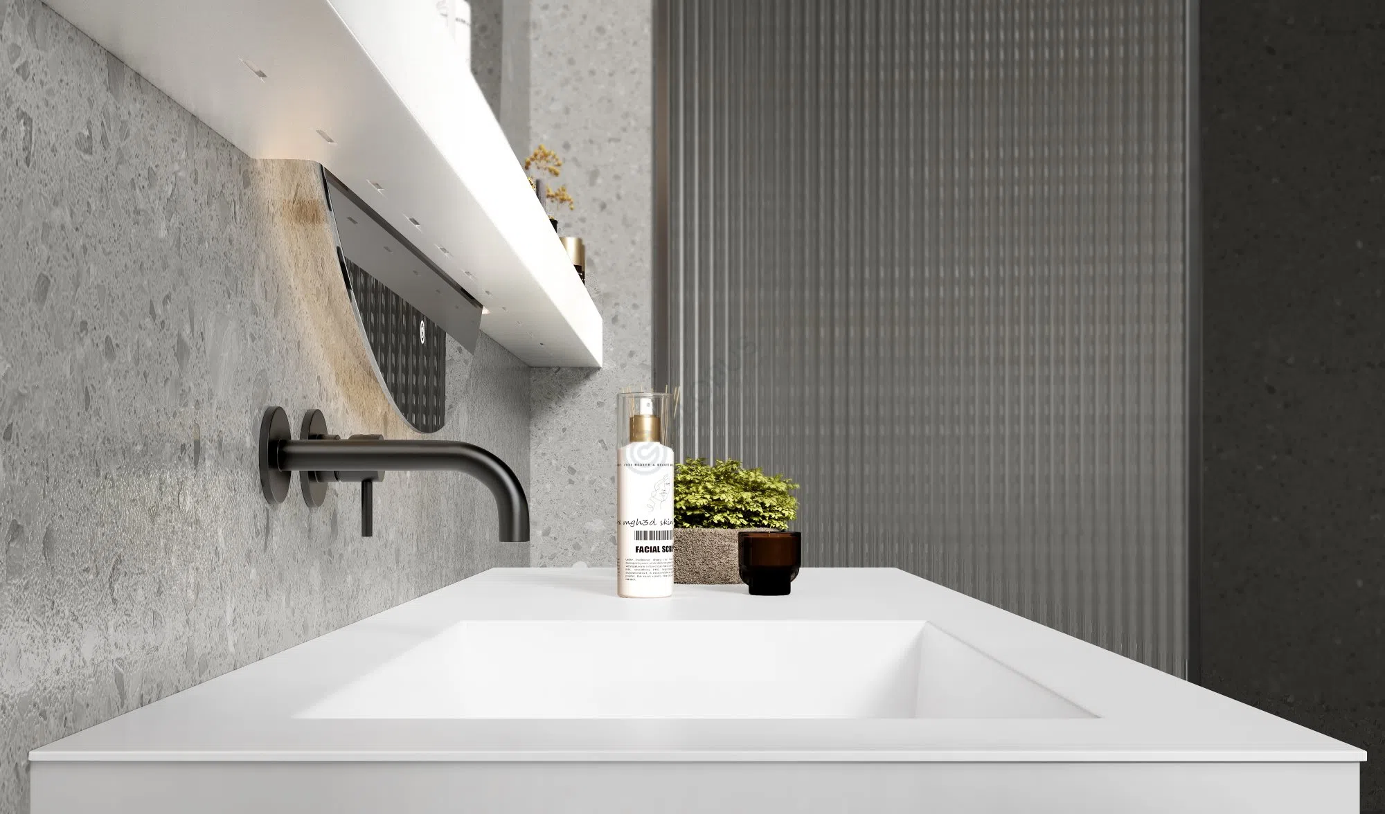 Bathroom cabinet Rinomato