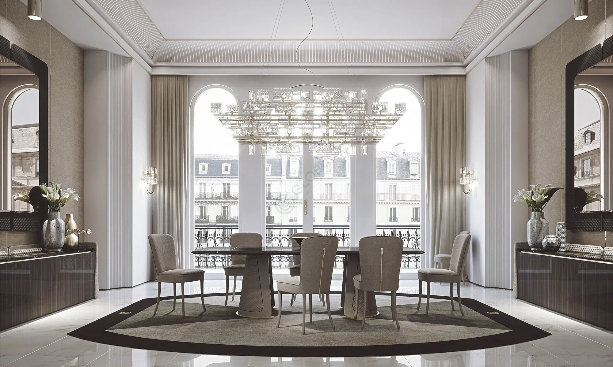 Dining table VITTORIA FRIGERIO Foscari