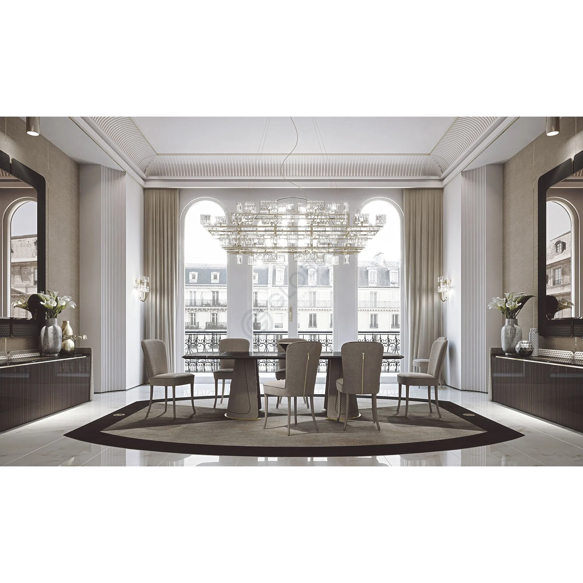 Dining table VITTORIA FRIGERIO Foscari