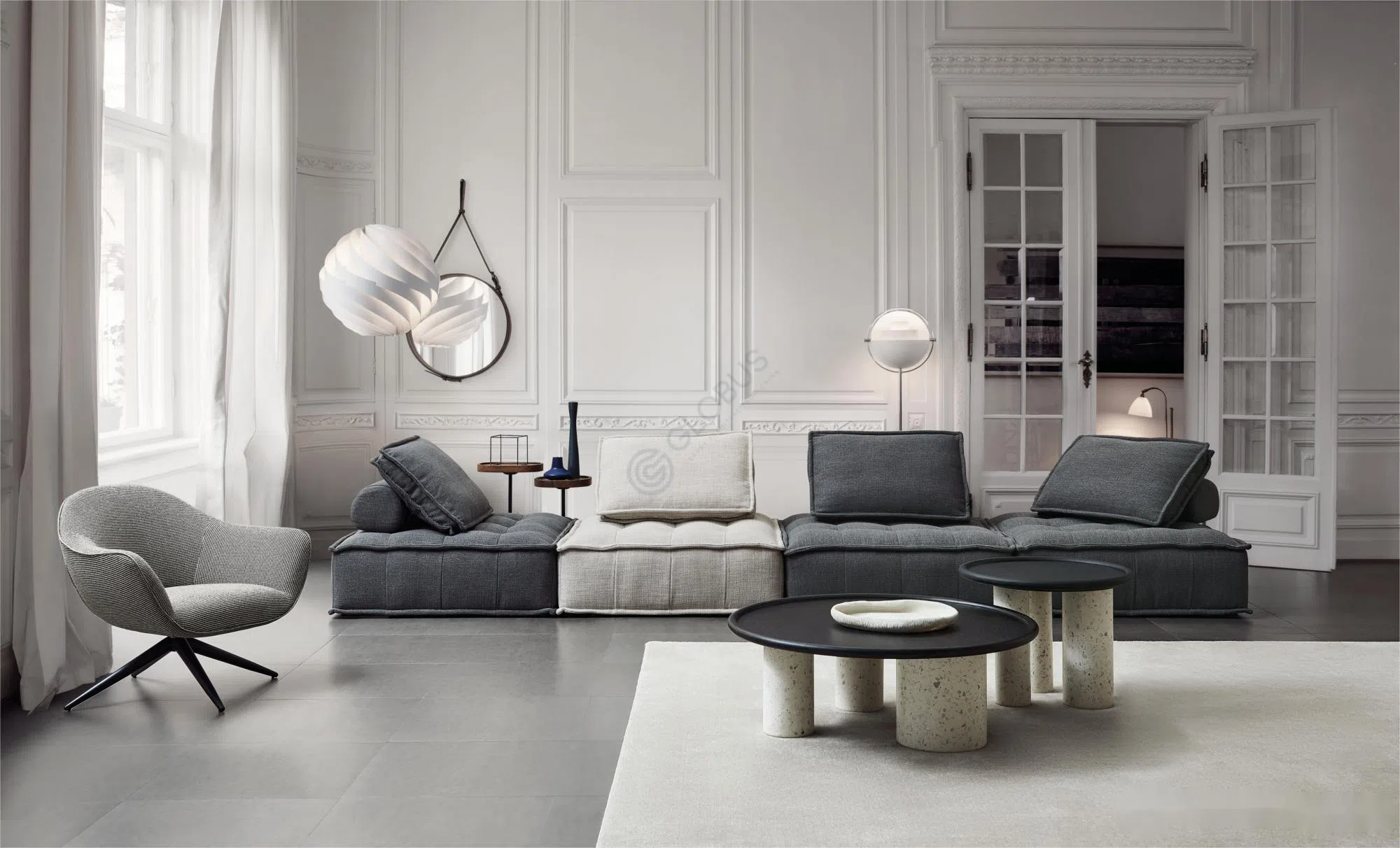 Modern living room №19