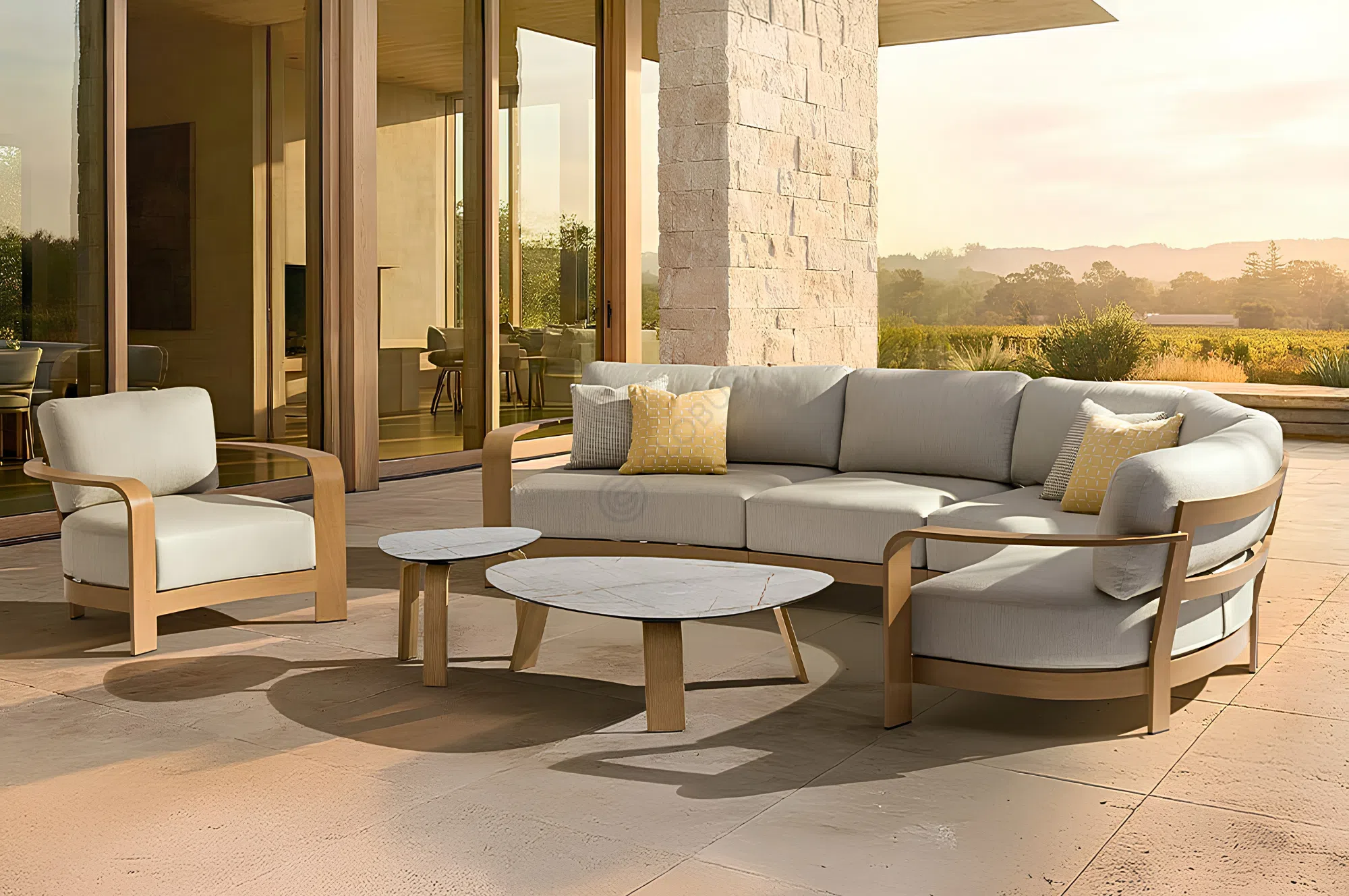 Outdoor coffee table Flarnucia
