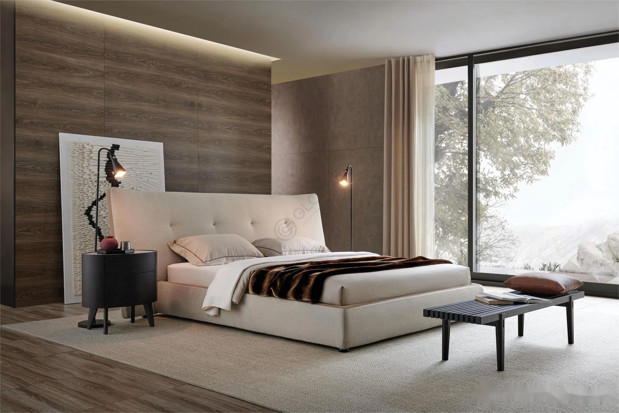 Modern bedroom #19