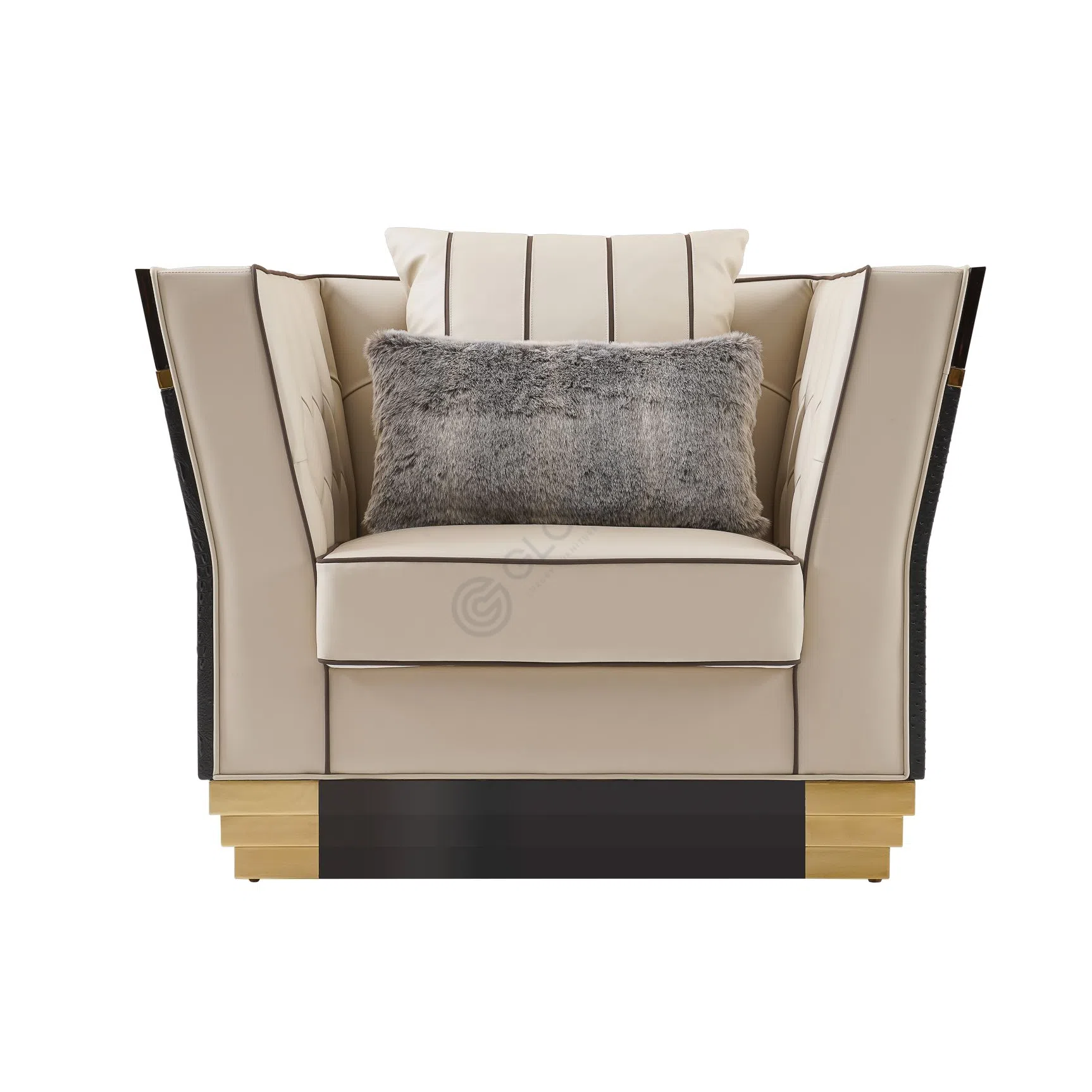 Armchair VISIONNAIRE Berry Capitonne