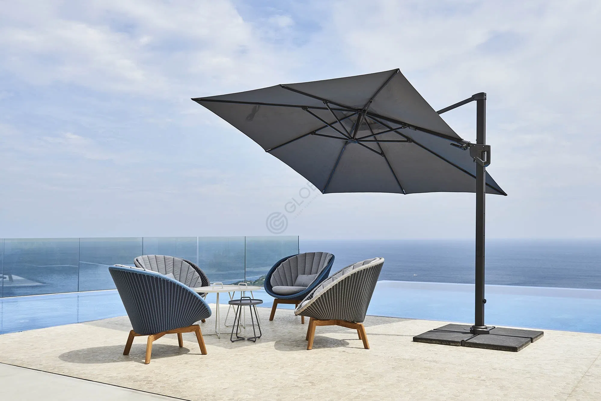 Outdoor armchair Sagaci