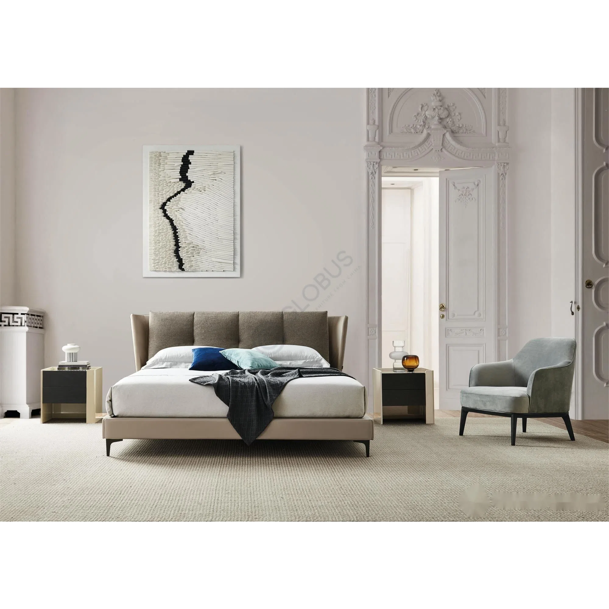 Bed POLTRONA FRAU Bretagne