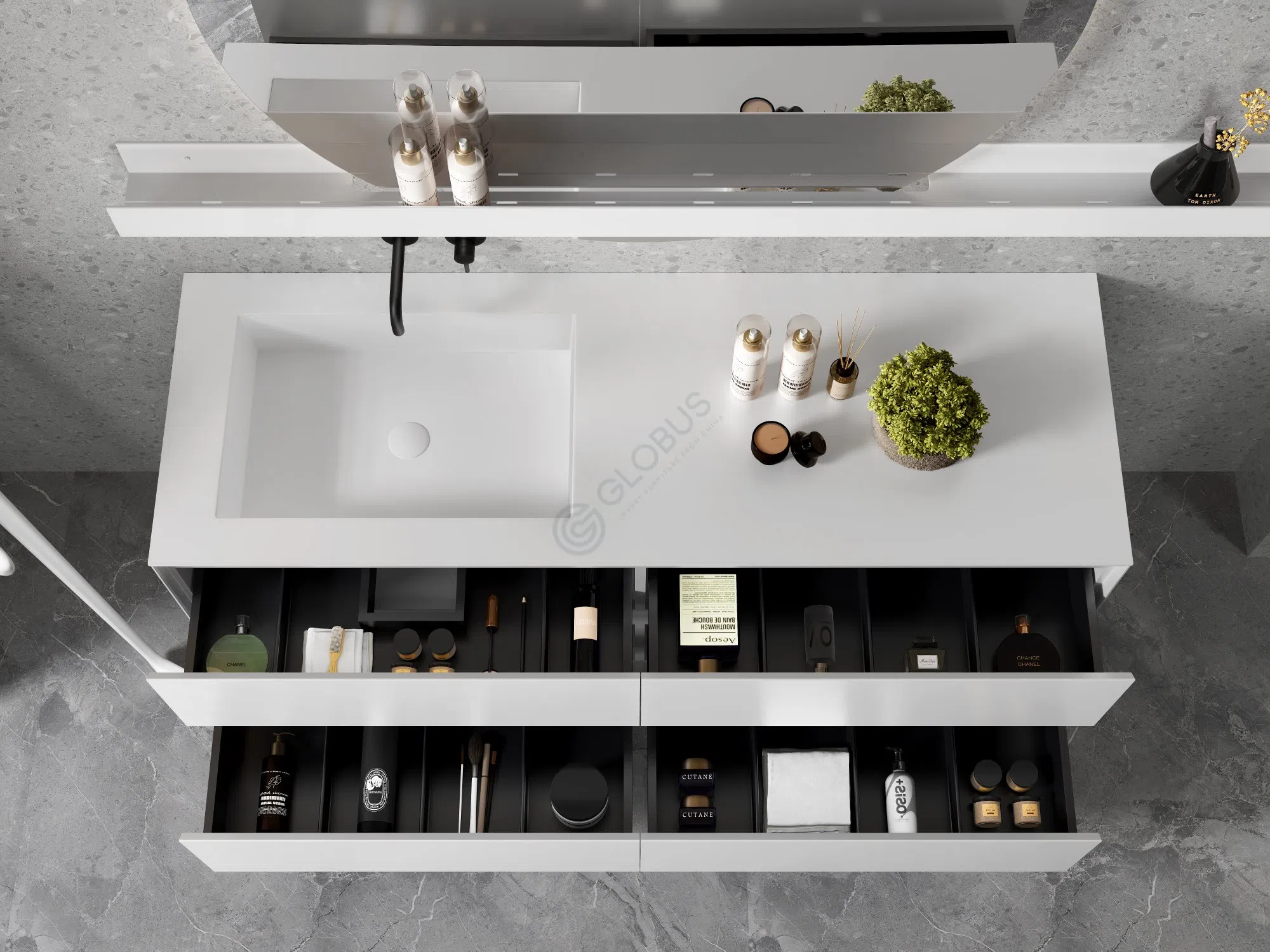 Bathroom cabinet Rinomato