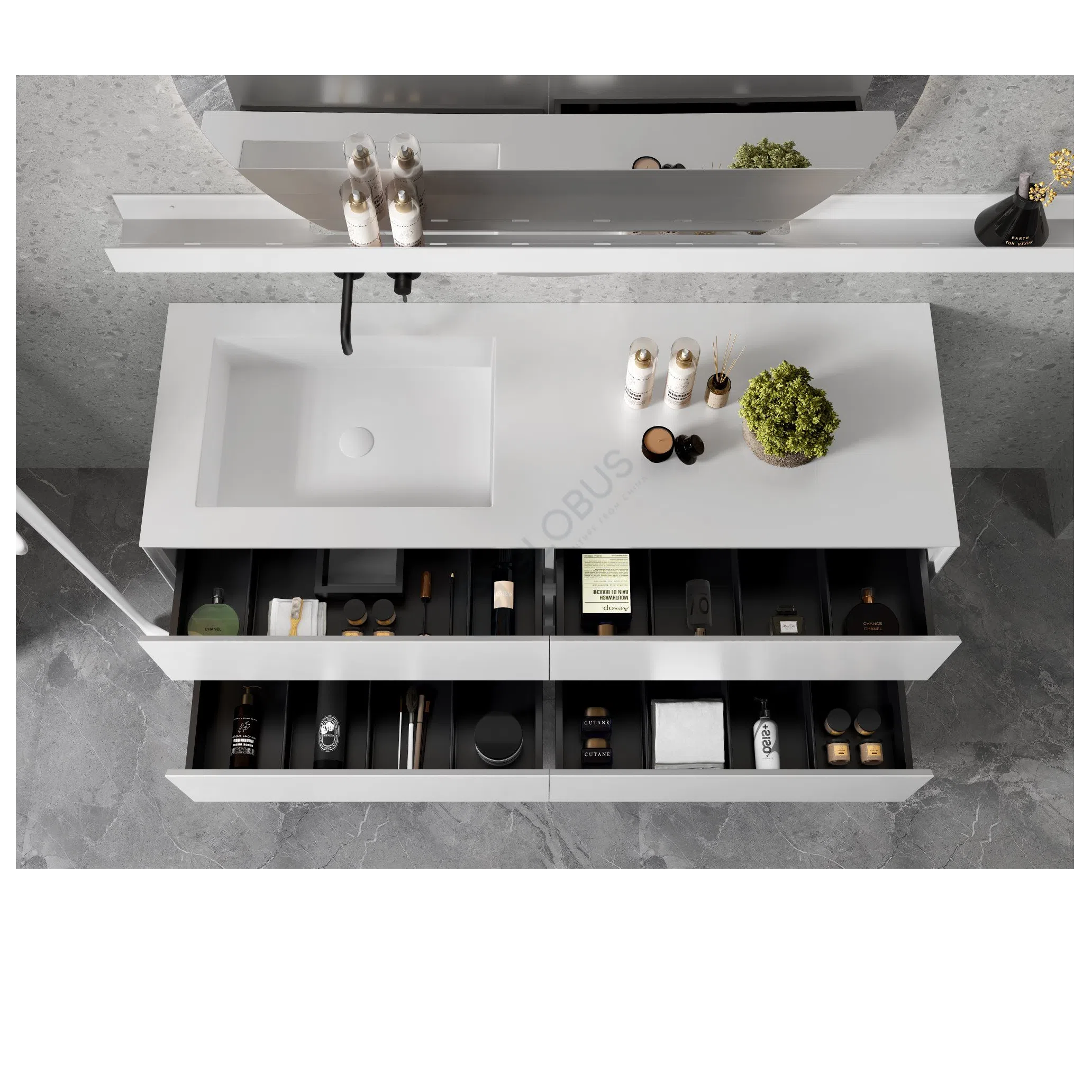 Bathroom cabinet Rinomato