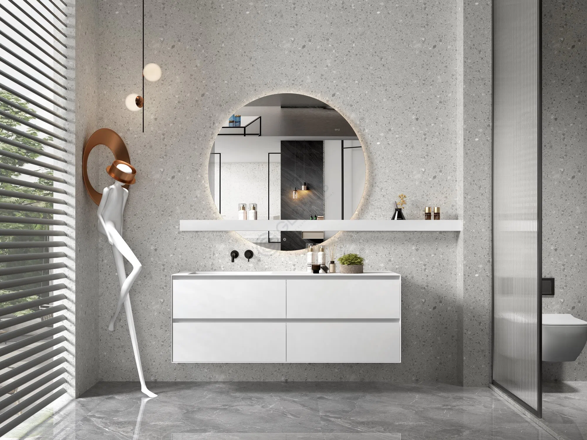 Bathroom cabinet Rinomato