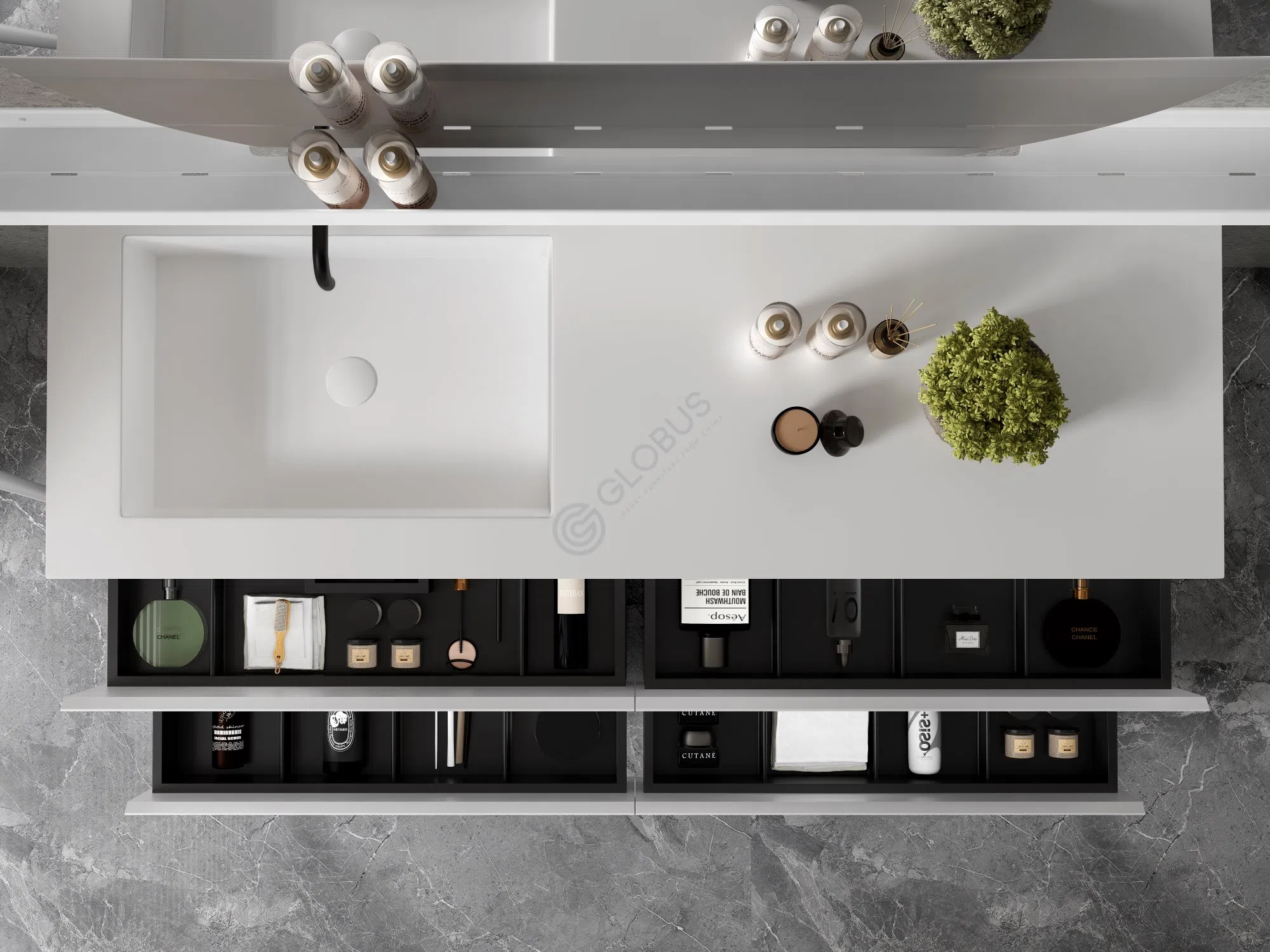 Bathroom cabinet Rinomato