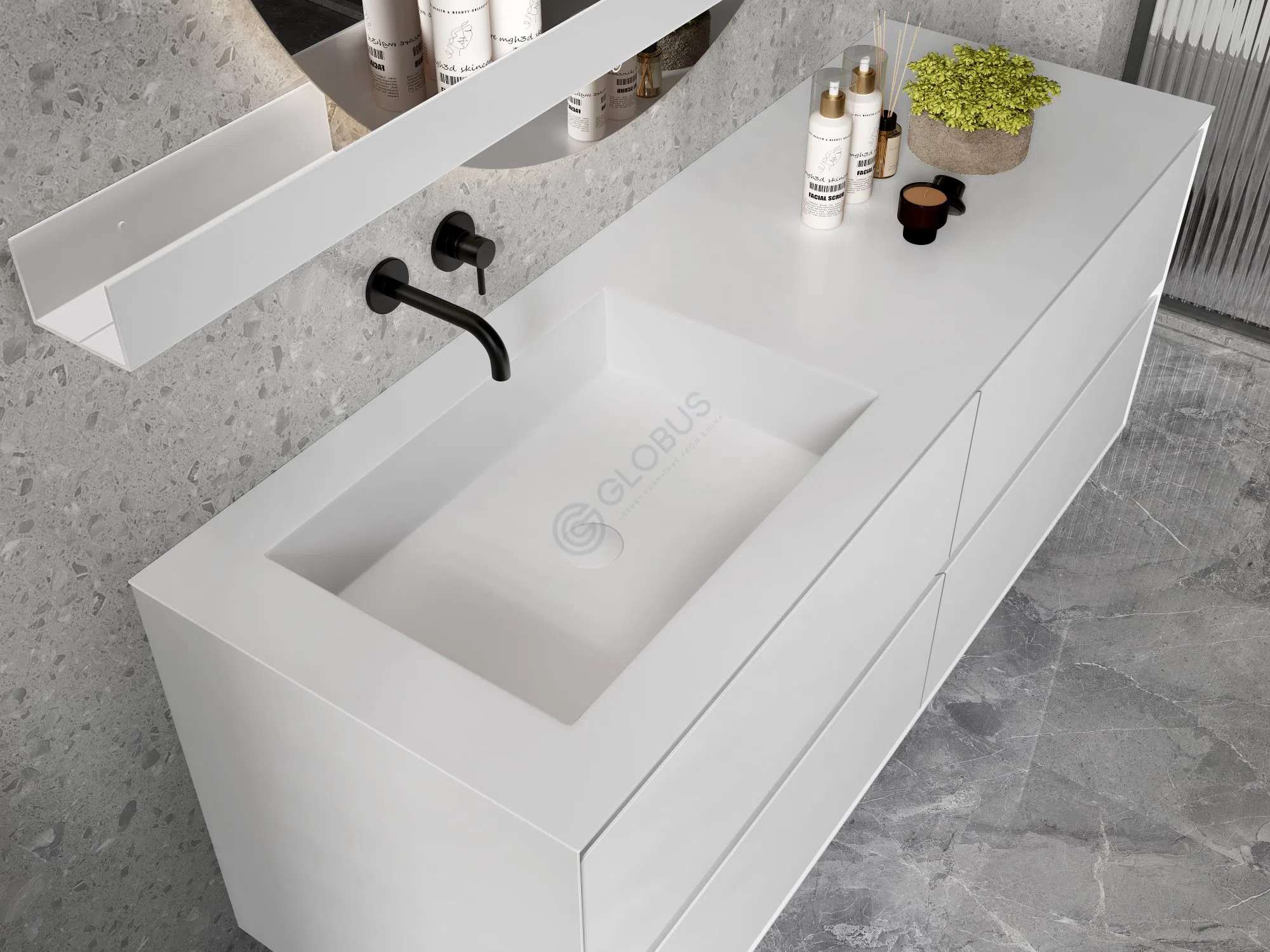 Bathroom cabinet Rinomato