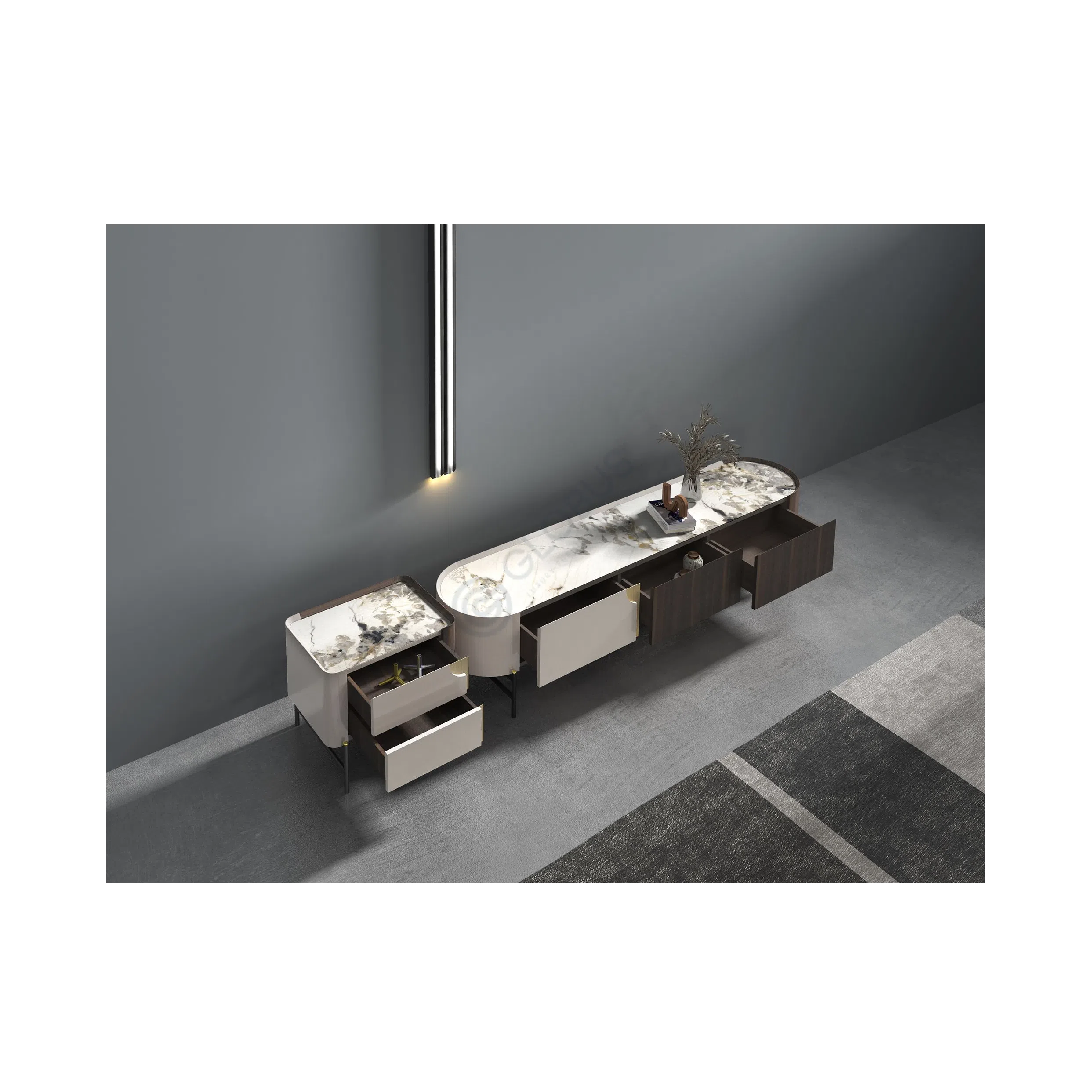 ТВ тумба NATUZZI ITALIA Orfeo